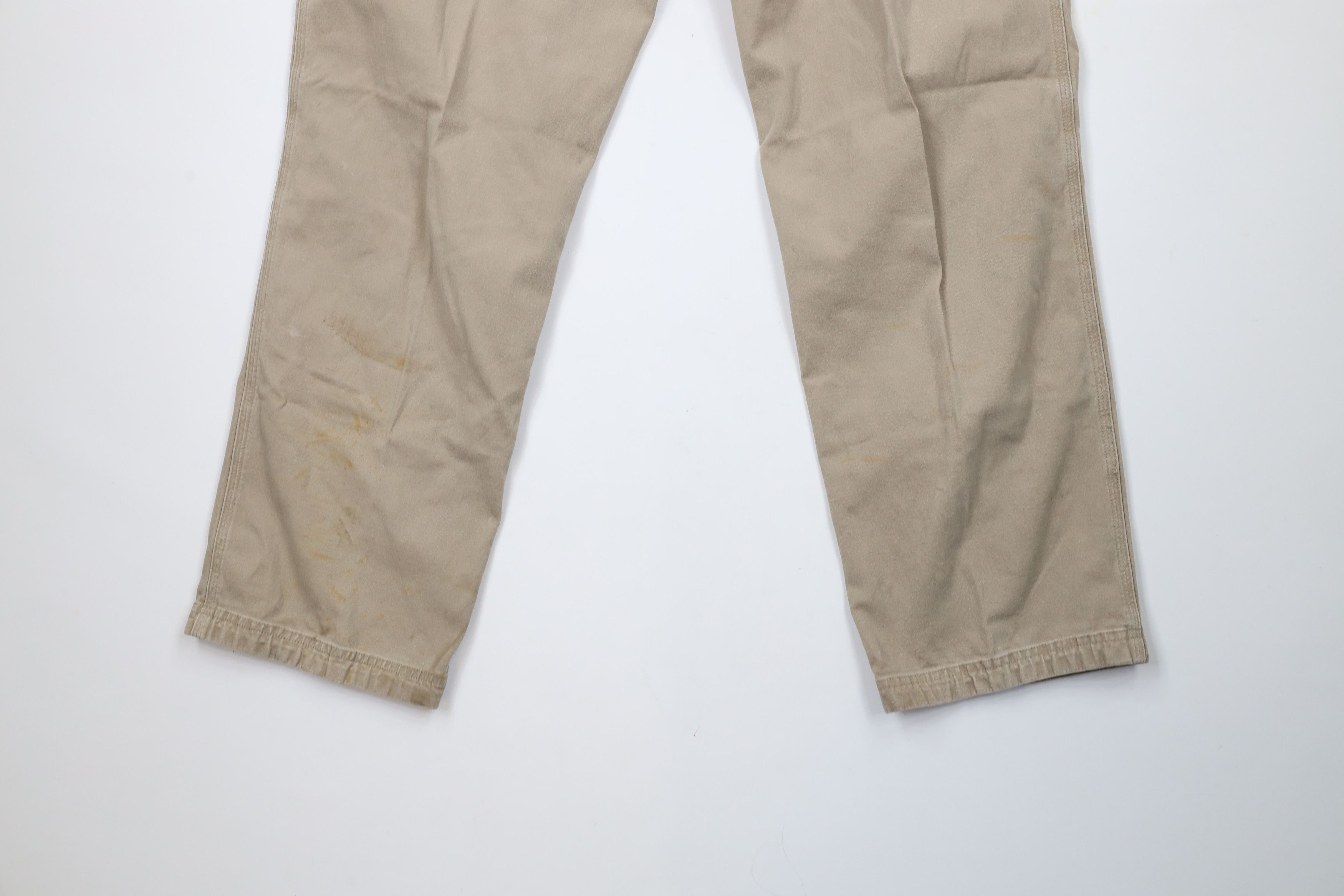 Duluth Trading Company × Vintage Duluth Trading Co Flex Fire Hose Dungaree Pants Beige Size US 34 / EU 50 - 13 Thumbnail
