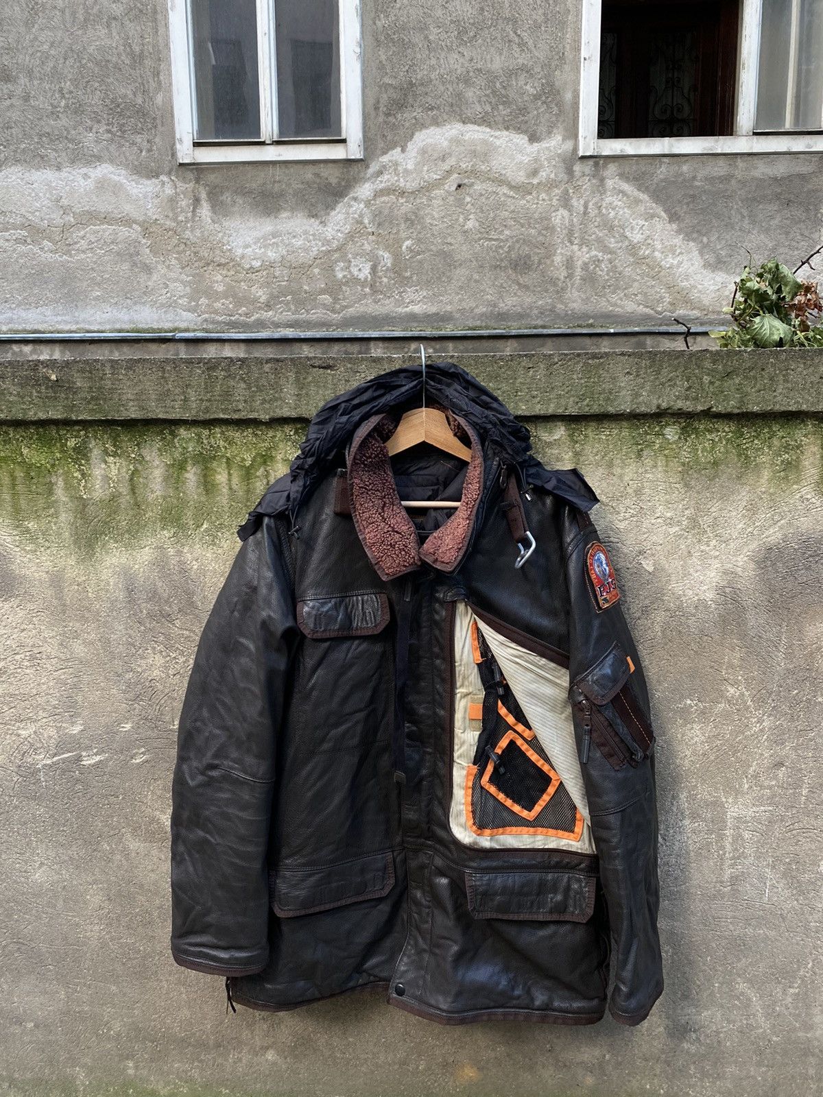 Parajumpers Parajumpers Leather Multipocket Insulated Jacket Size US L / EU 52-54 / 3 - 1 Thumbnail