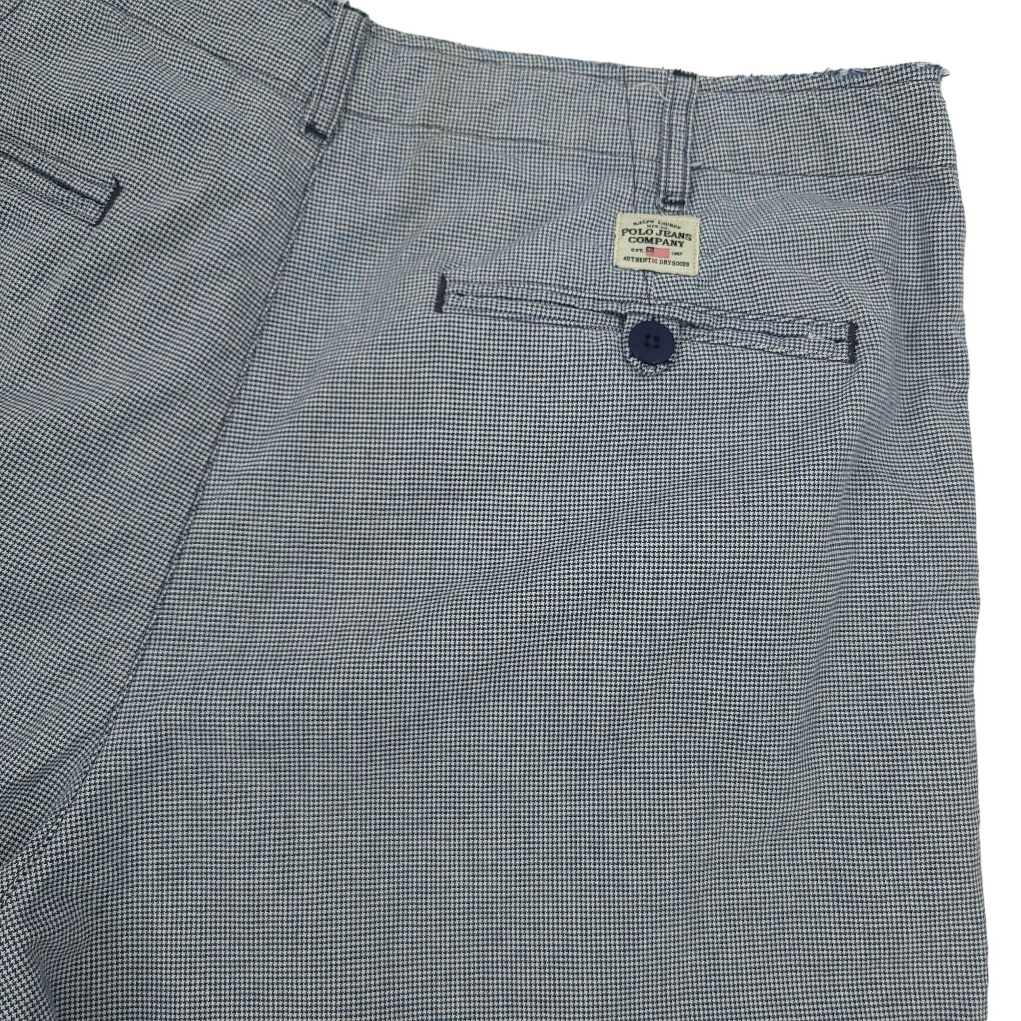 Polo Ralph Lauren Polo Ralph Lauren Jeans Cuffed Shorts Mens 36 Houndstooth Cl Size US 36 / EU 52 - 8 Thumbnail