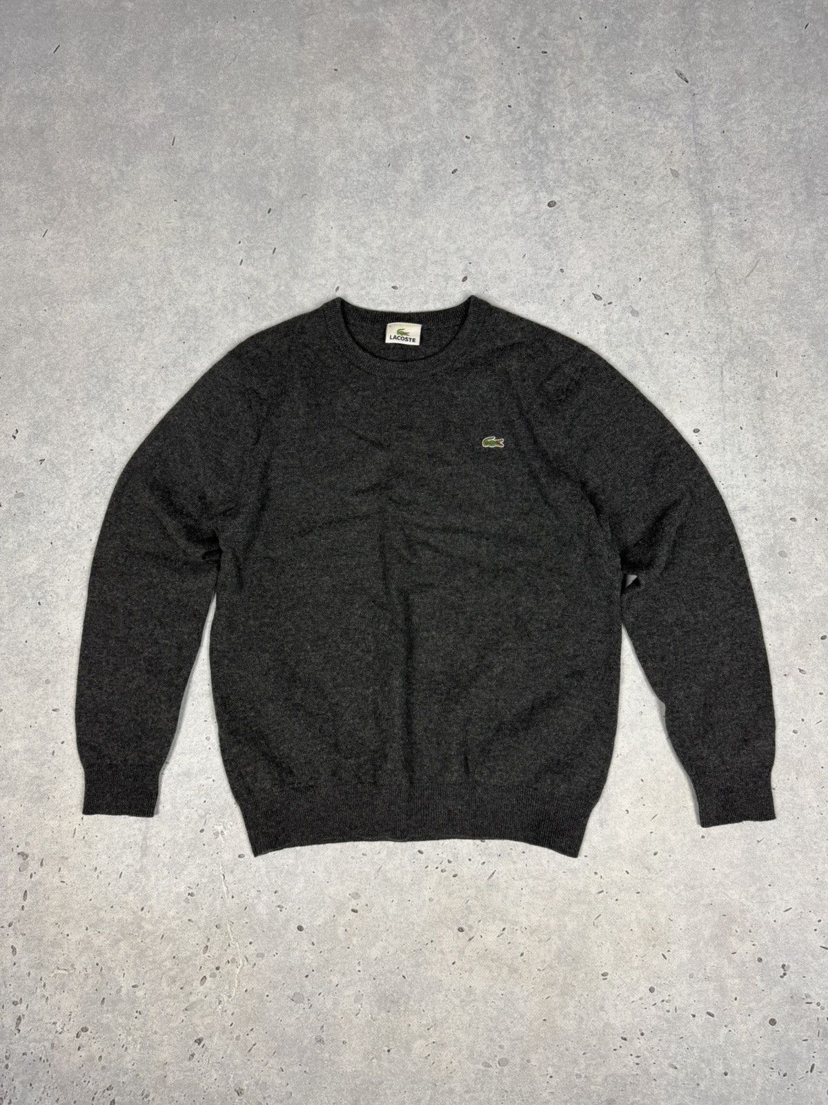 Lacoste Lacoste Pure Wool Knit Jumper Sweater Preppy Size US S / EU 44-46 / 1 - 1 Thumbnail