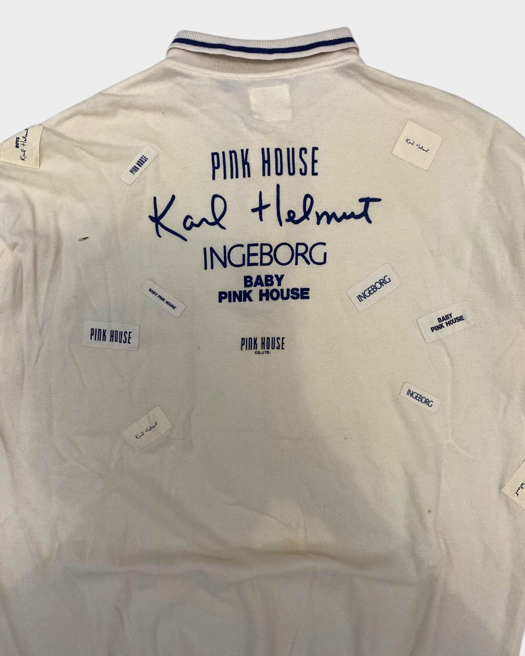 Karl Helmut Karl Helmut collection Pink House motif patch Size US XL / EU 56 / 4 - 7 Thumbnail