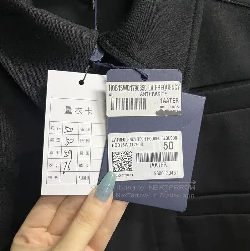 Louis Vuitton Louis Vuitton Black Men's Long Sleeve Shirt . Size US L / EU 52-54 / 3 - 5 Thumbnail