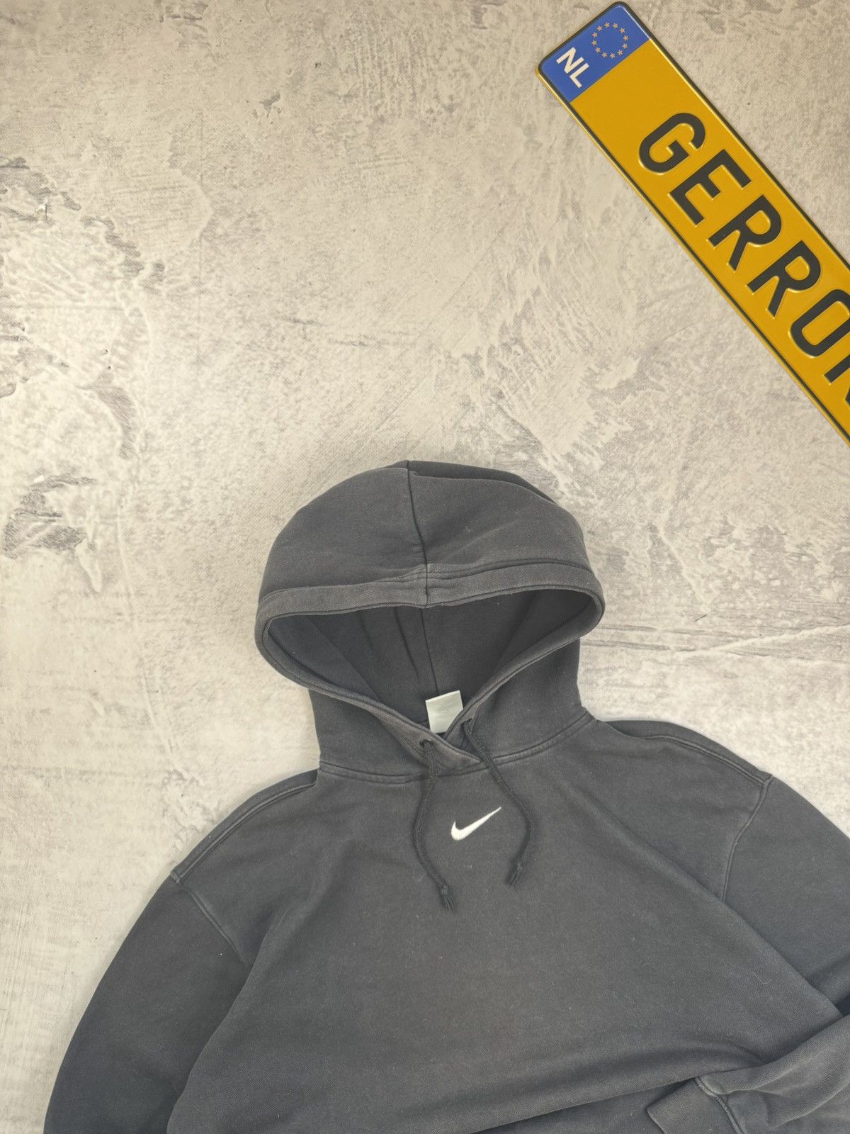 Nike × Vintage NIKE VINTAGE CENTER LOGO OVERSIZE BOXY HOODIE Size US S / EU 44-46 / 1 - 3 Thumbnail