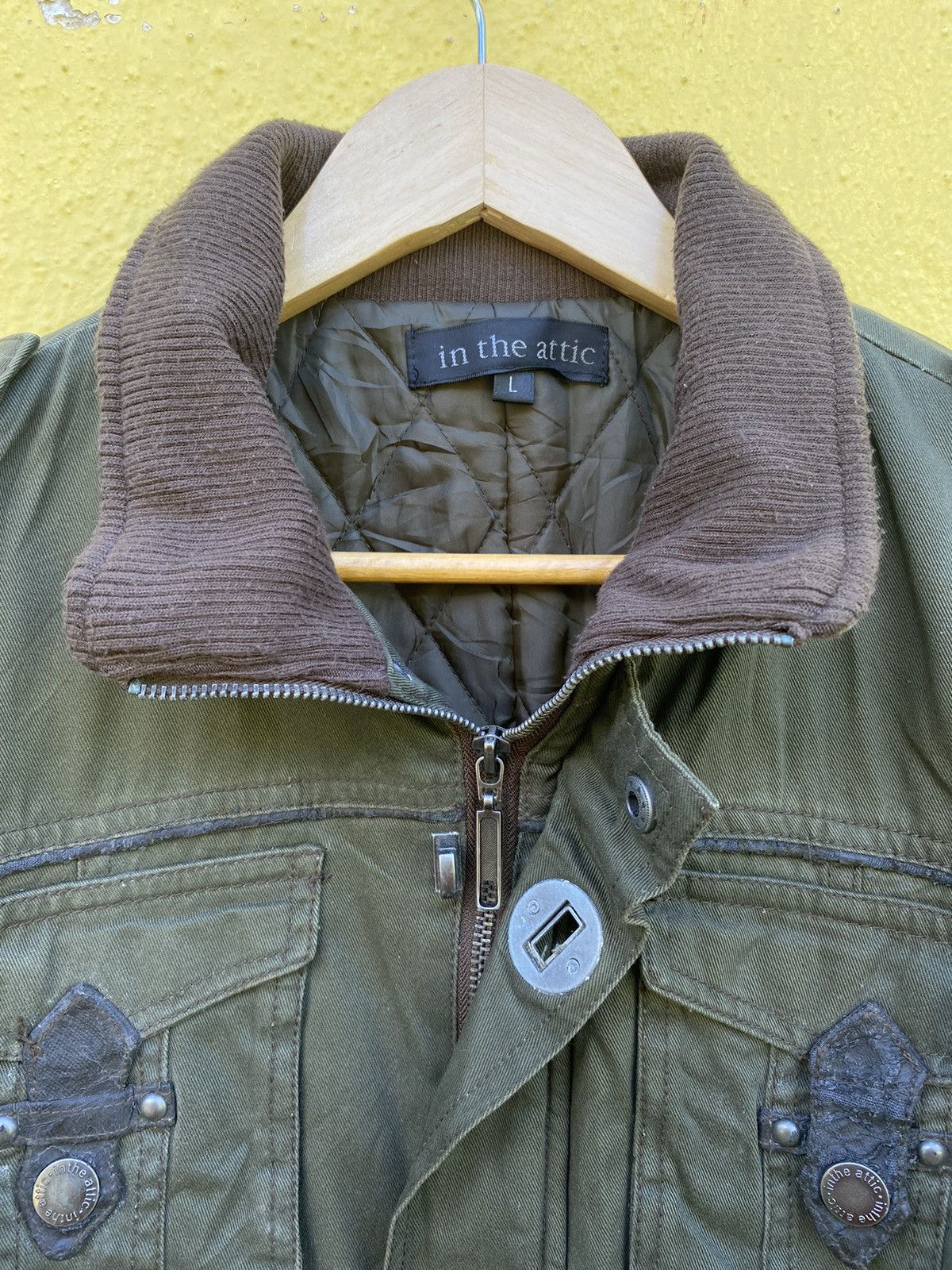 In The Attic × Japanese Brand Japanese Brand X In the attic multipocket military jacket Size L / US 10 / IT 46 - 12 Thumbnail