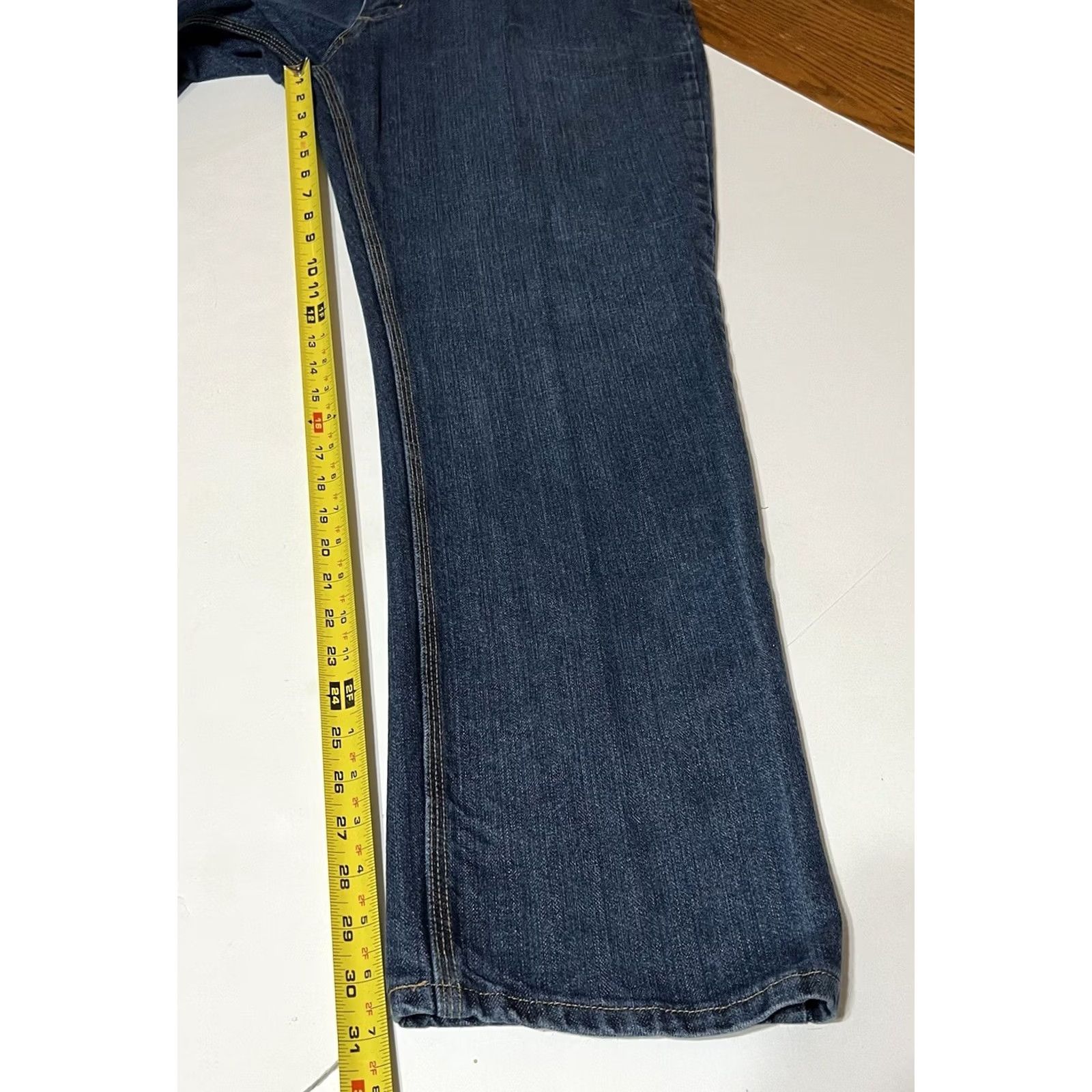Carhartt Carhartt Jeans Denim Blue Traditional Fit Men’s 42x32 42x31 Inseam 31 Straight Regular Logo Pockets Workwear Classic VINTAGE-less? Size US 42 / EU 58 - 5 Thumbnail