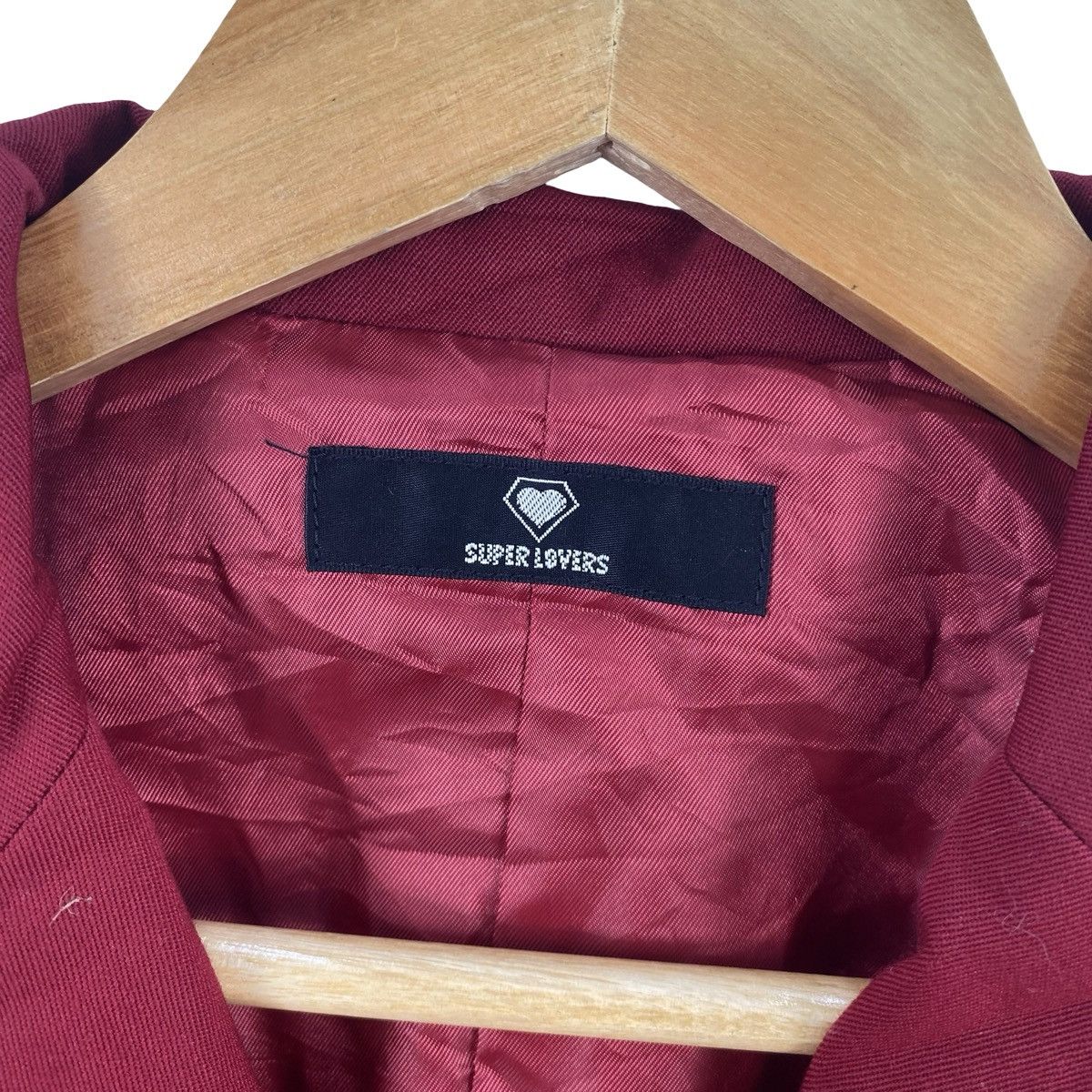 Super Lovers Vintage SUPER LOVERS Blazer Jacket Tailored Button Front Size M / US 6-8 / IT 42-44 - 9 Thumbnail