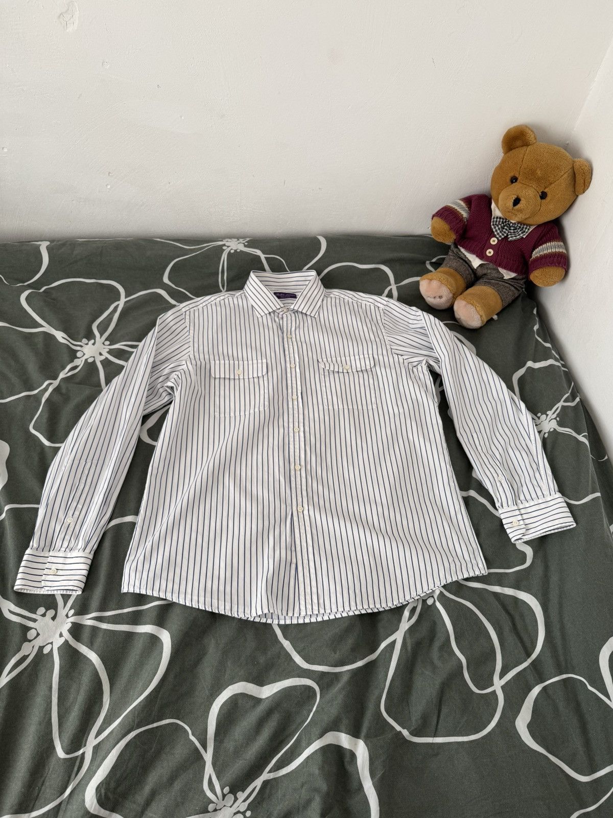 Ralph Lauren Purple Label Ralph Lauren Purple Label button-up shirt Size US XL / EU 56 / 4 - 1 Thumbnail