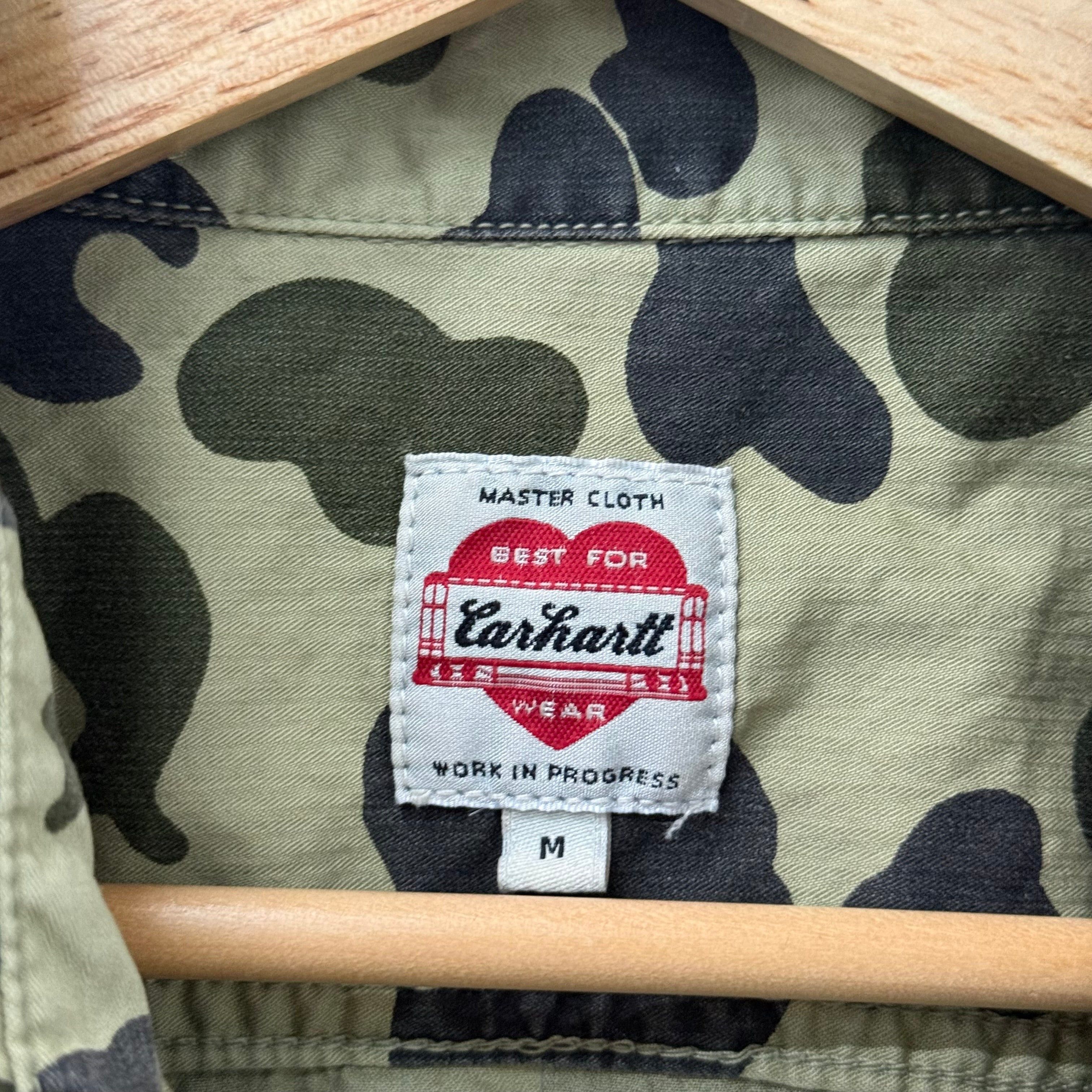 Carhartt Wip Carhartt WIP Camo Button Shirt - Size M Size US M / EU 48-50 / 2 - 4 Thumbnail