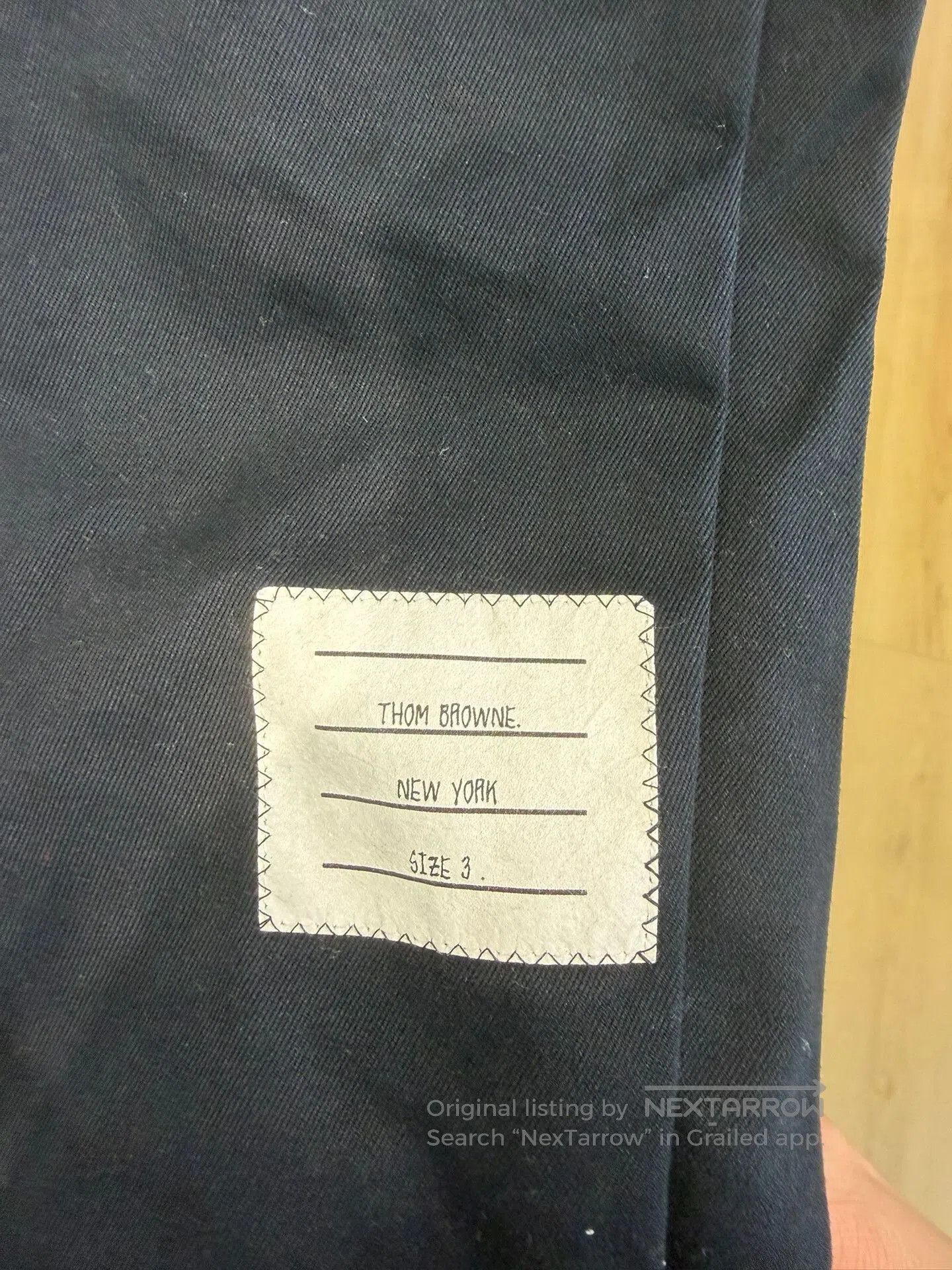 Thom Browne Thom Browne TB Navy Striped Trousers. Size US 26 / EU 42 - 3 Thumbnail