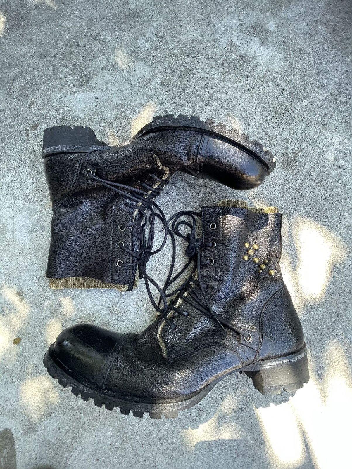 Alfredo Bannister square toe boots alfredoBANNISTER design leather