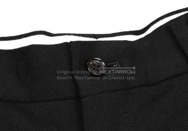 Comme des Garcons Comme Des Garcons size S Black retro arc deformation pants Size 23" - 5 Thumbnail