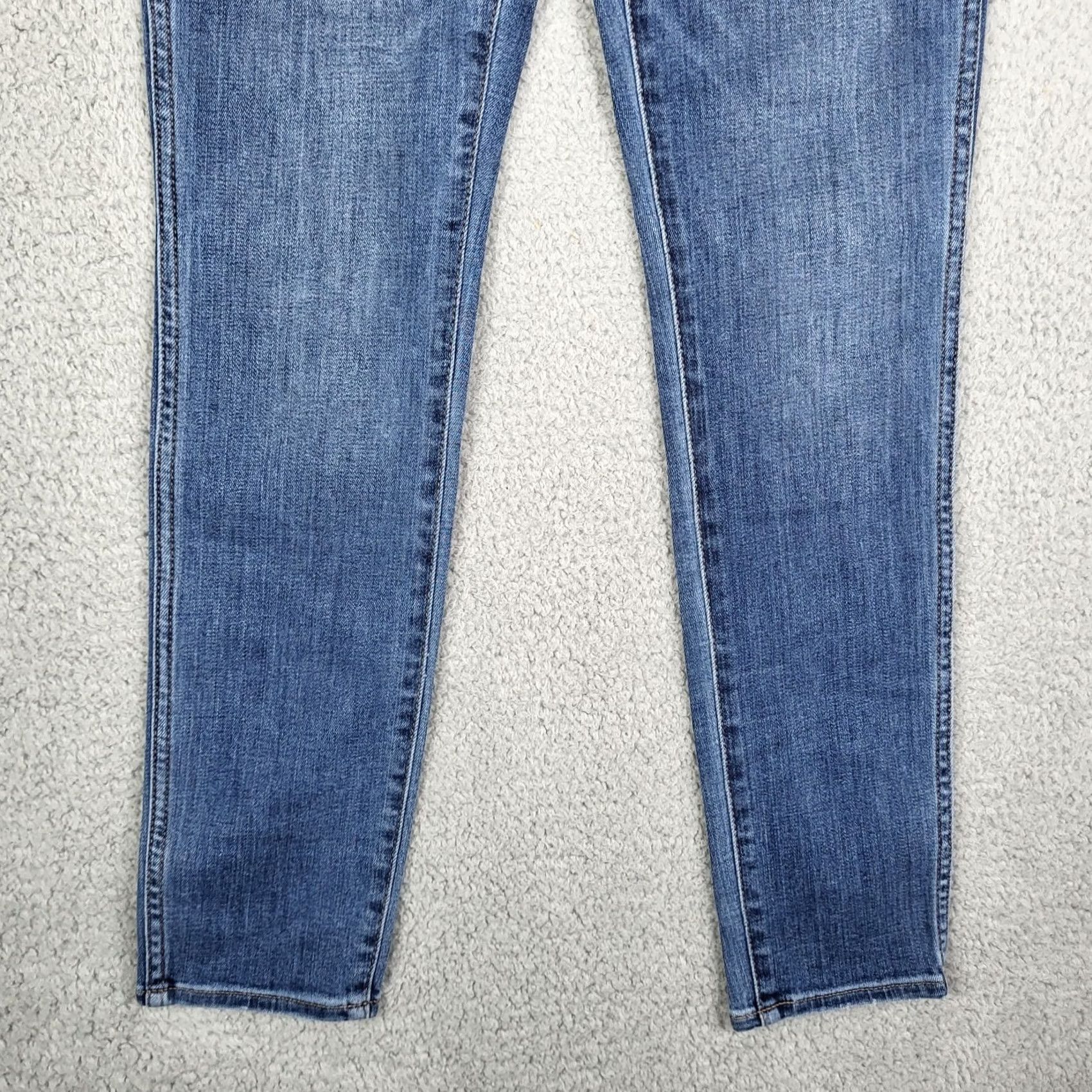 Madewell Madewell Jeans Skinny Denim Blue 10" HIGH-RISE 25 New Womens Regular Size 25 Shirt/Jeans? Size 42" / US 20 - 5 Thumbnail