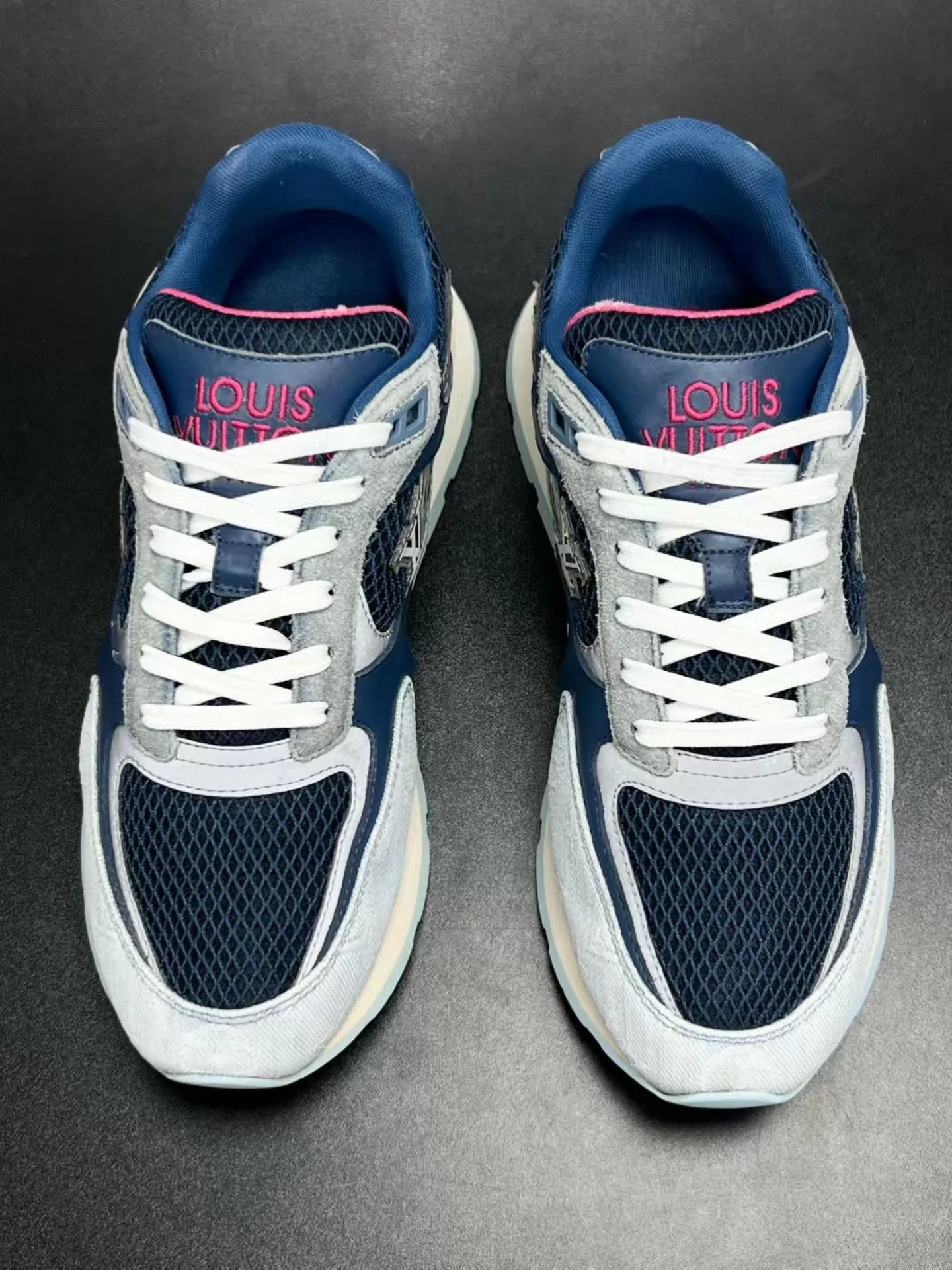 Louis Vuitton LV RUN AWAY Blue Denim UK7 41 Size US 8 / EU 41 - 3 Thumbnail
