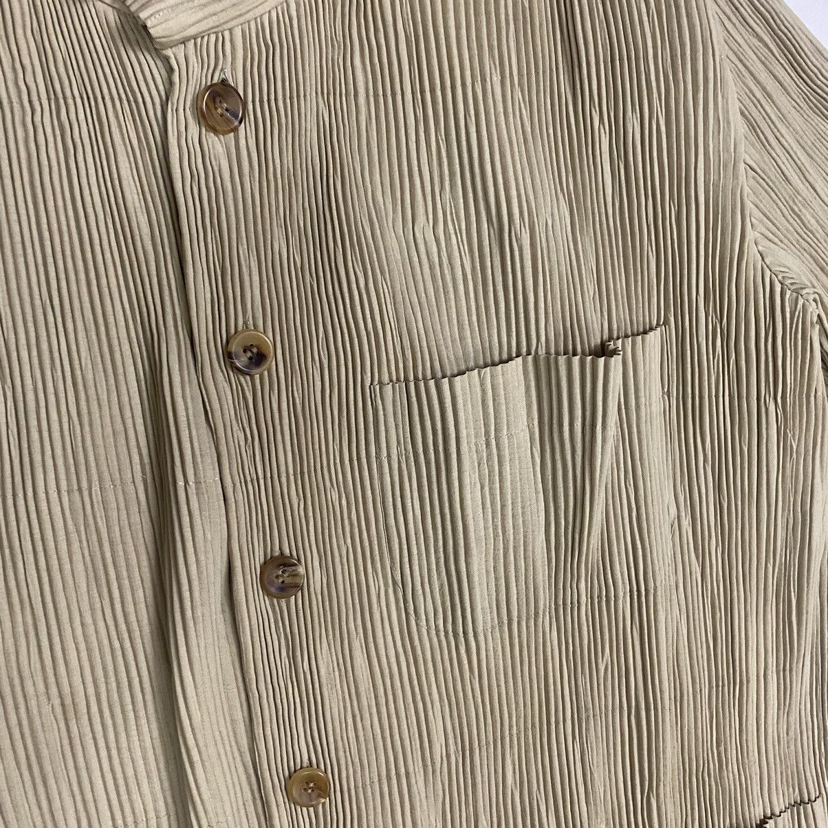 Designer × Issey Miyake × Japanese Brand Issey Miyake Pleated Jacket Filling Size M / US 6-8 / IT 42-44 - 13 Thumbnail