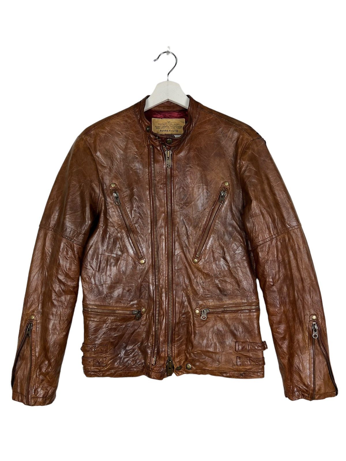 Avirex 🔥 VINTAGE AVIREX SURVIVAL RIDER MOTO JACKET Size US M / EU 48-50 / 2 - 2 Thumbnail