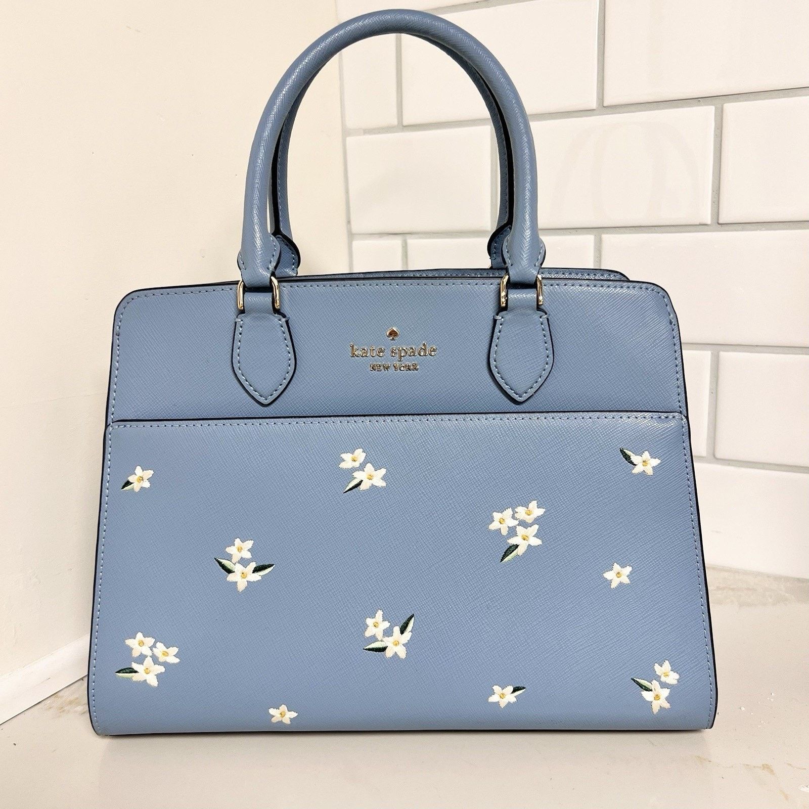 Kate Spade Kate Spade Madison M Crossbody Embroidered Floral Leather Size ONE SIZE - 1 Thumbnail