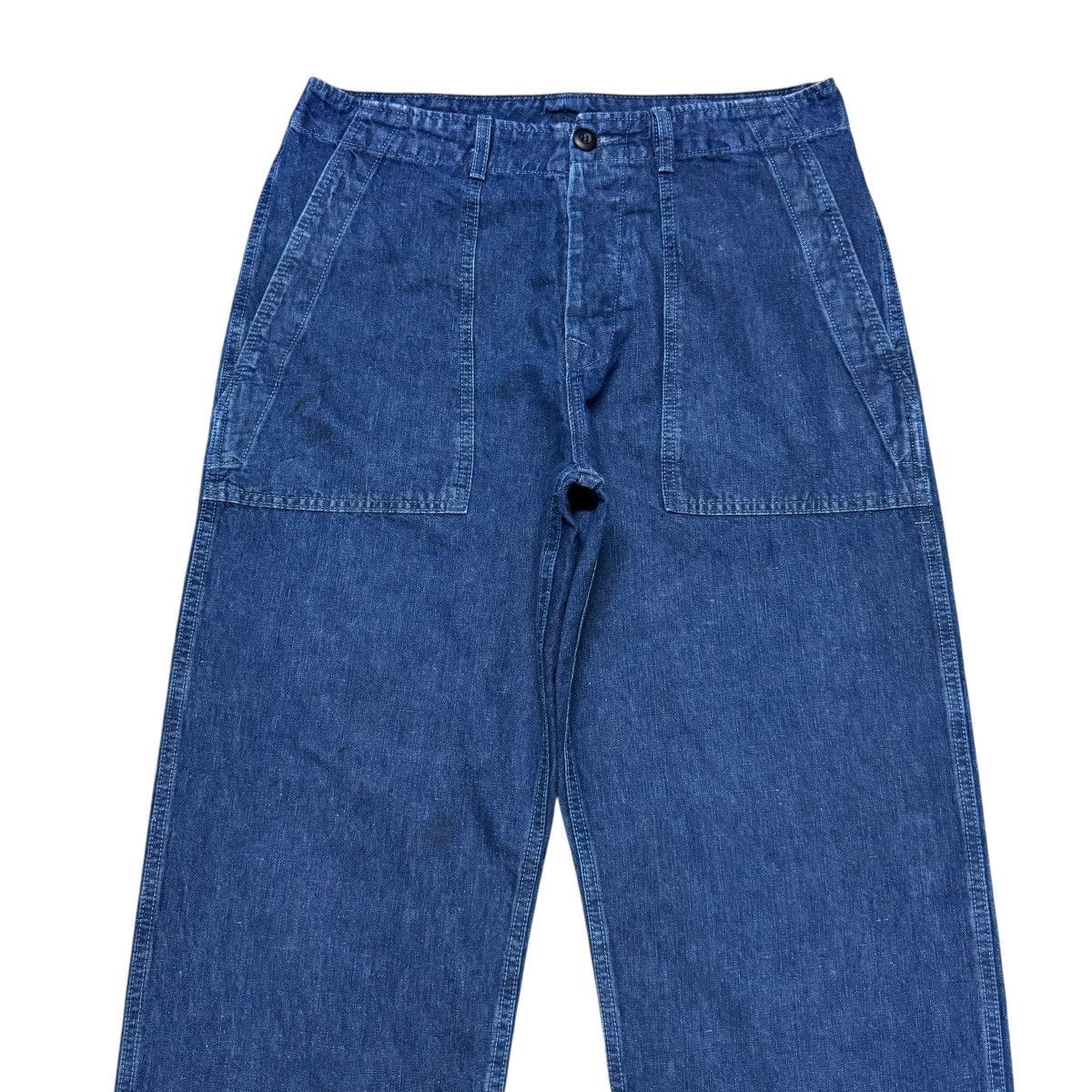Imogene + Willie Imogene + Willie Denim Fatigue Pants Size US 34 / EU 50 - 3 Thumbnail
