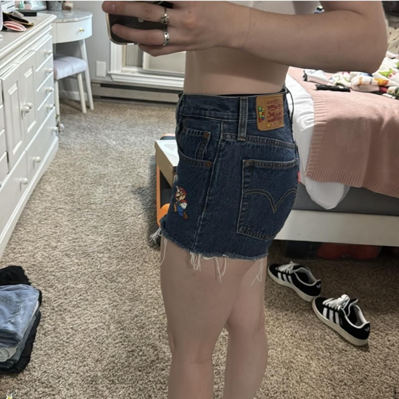Levi's Super Mario x Levi’s 501 Shorts Size 26" / US 2 / IT 38 - 8 Thumbnail