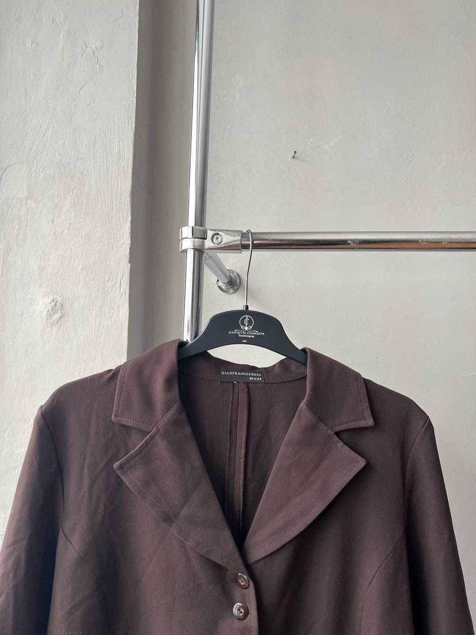 Gianfranco Ferre ICON 1990’S GIANFRANCO FERRE BY GFF SOLID MIDI DRESS SIZE XL Size XL / US 12-14 / IT 48-50 - 7 Thumbnail