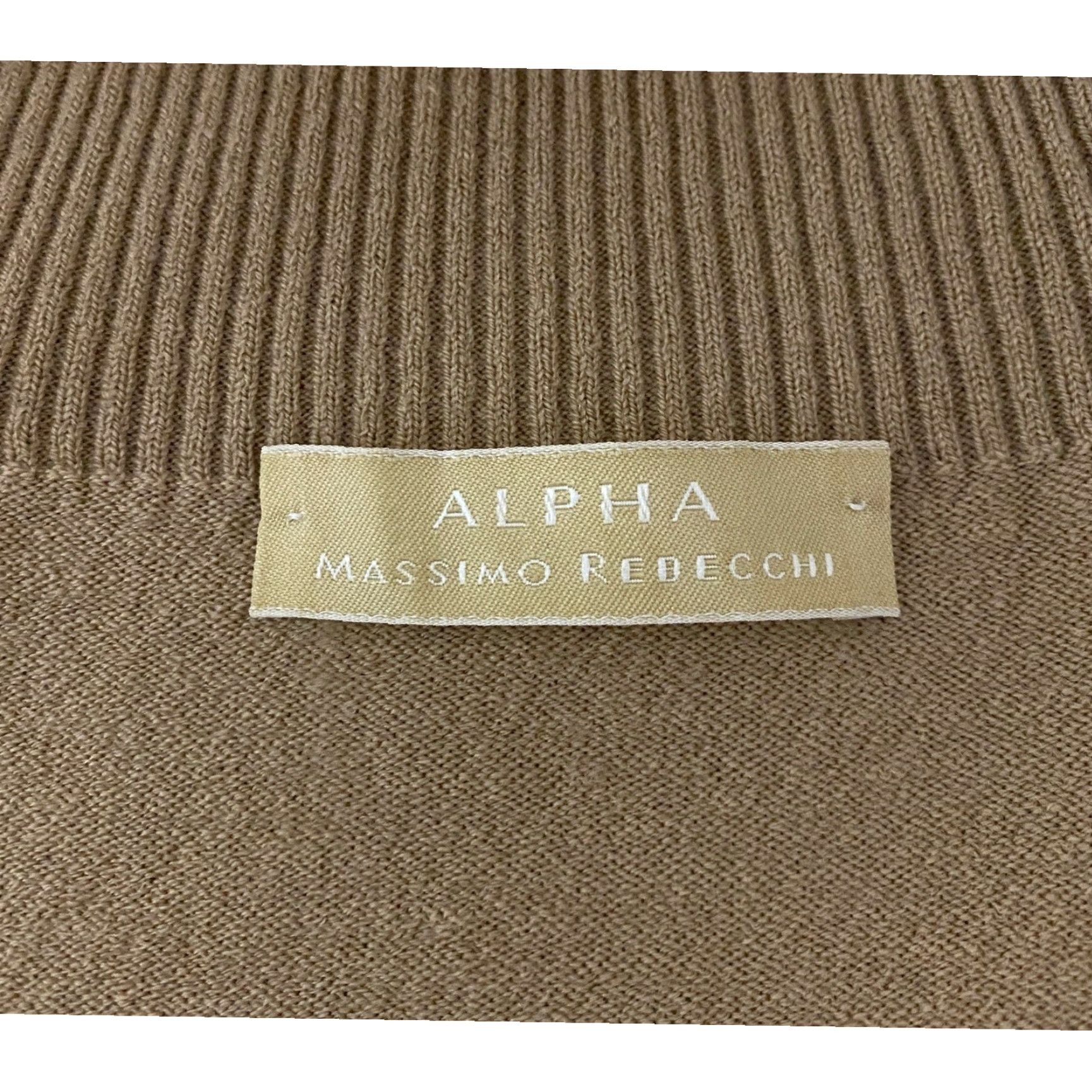 Vintage ALPHA Massimo Rebecchi Turtleneck Sweater Women Size S Brown Wool Knit Pullover Long Sleeve Comfortable Warm Classic Casual Size S / US 4 / IT 40 - 5 Thumbnail