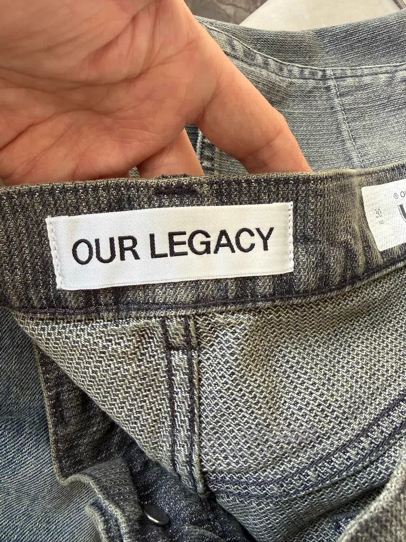 Our Legacy Our Legacy Gray denim pants Size US 30 / EU 46 - 4 Thumbnail