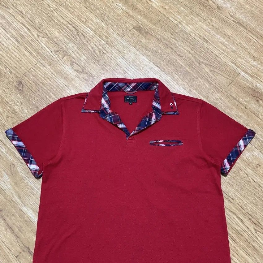 If Six Was Nine × Japanese Brand × Le Grande Bleu (L.G.B.) 2000s Male & Co Layered Vkei Lgb Gothic Y2K Punk Polo Shirt Size US L / EU 52-54 / 3 - 2 Thumbnail