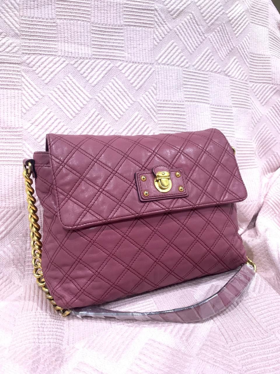Marc Jacobs Marc Jacobs " THE XL SINGLE" PURPLE GOLD CHAIN SHOULDER BAG Size ONE SIZE - 9 Thumbnail