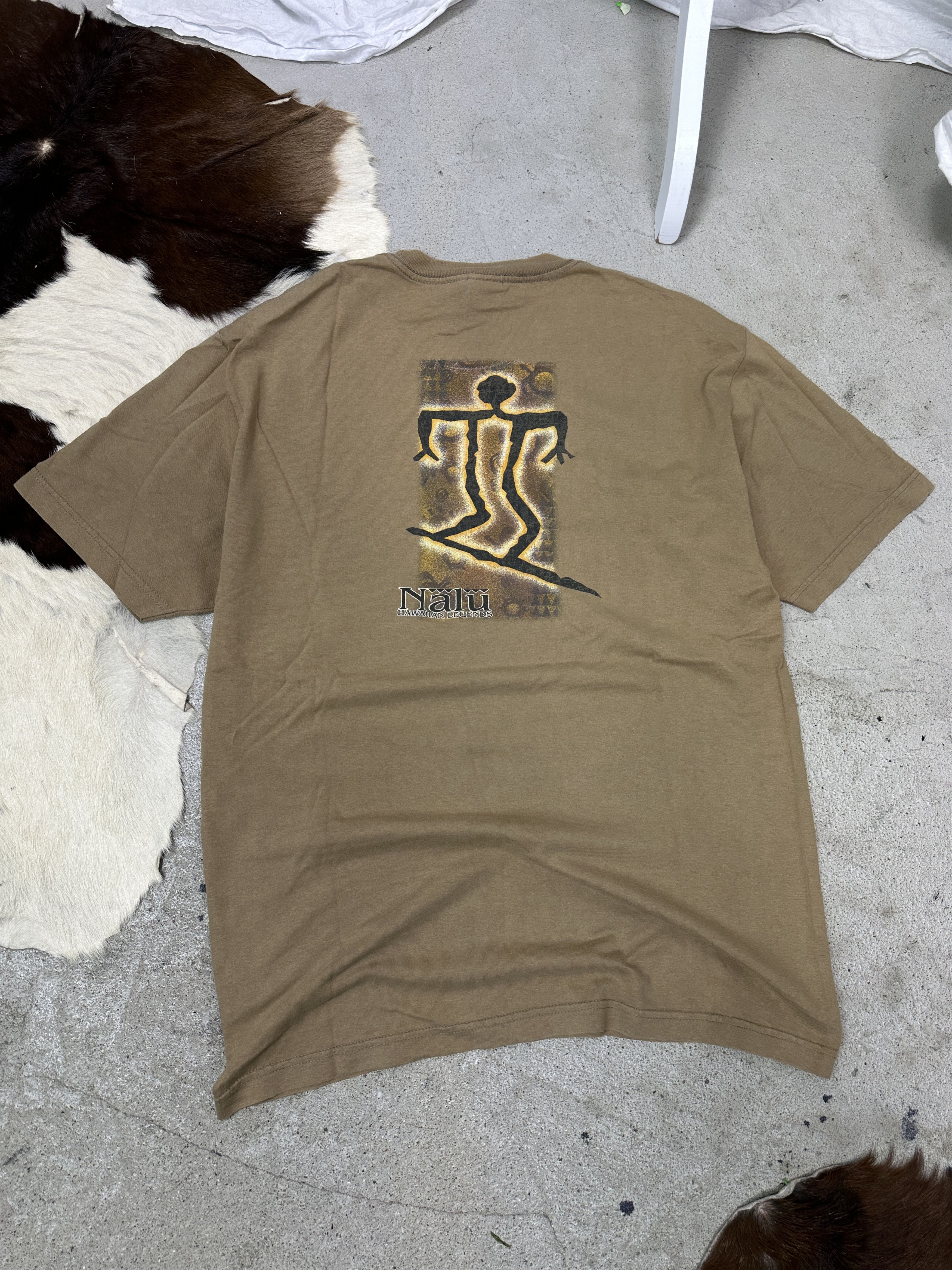 Vintage Vintage Streetwear Nalu Hawaiian Legend T-shirt 90s Size US L / EU 52-54 / 3 - 1 Thumbnail