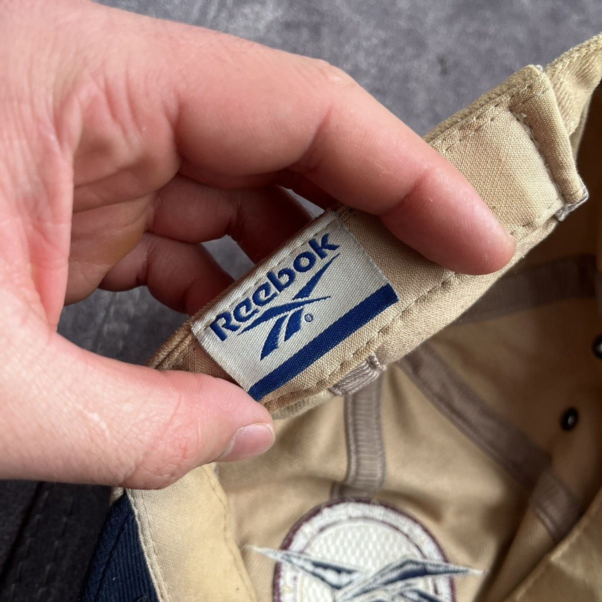 Reebok × Vintage vintage Reebok heavy cotton cap hat Size ONE SIZE - 5 Thumbnail