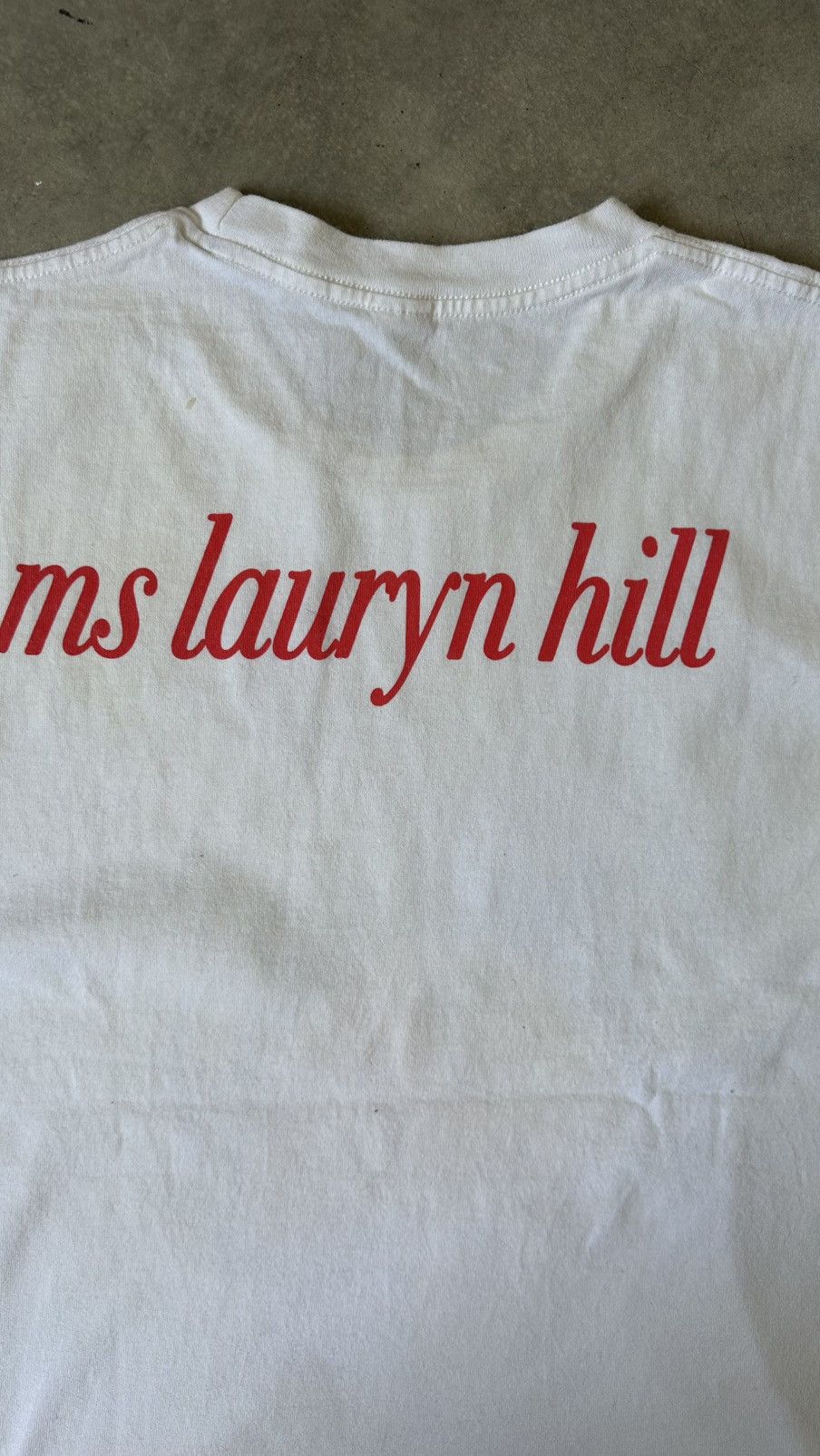 Vintage VINTAGE MS LAURYN HILL QUEEN TEE Size US M / EU 48-50 / 2 - 6 Thumbnail