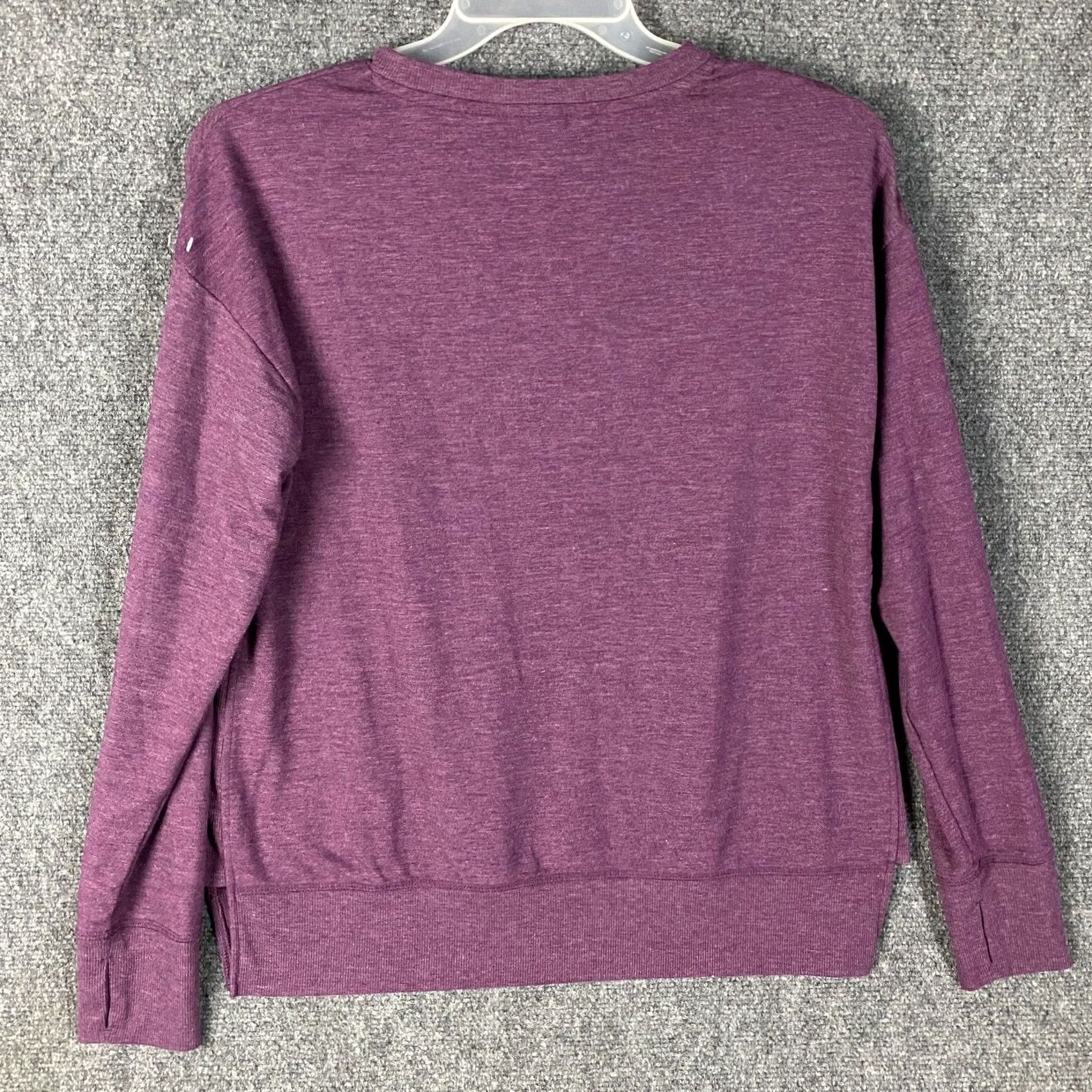Jockey Jockey Sweatshirt Women Medium Pullover Purple Polyester Blend Adults M Size M / US 6-8 / IT 42-44 - 6 Thumbnail