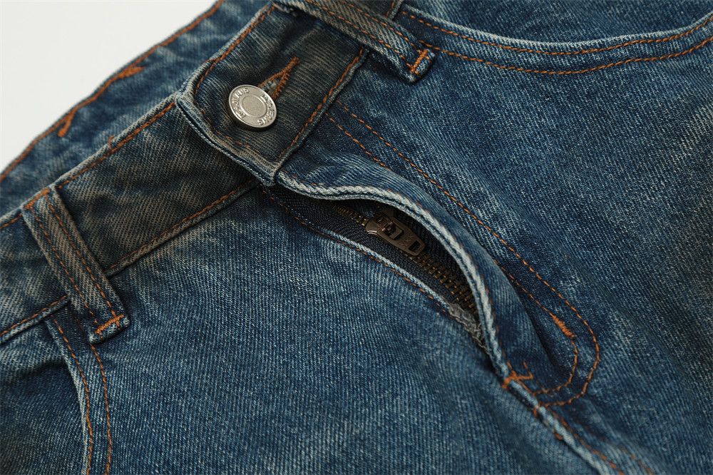 Japanese Brand Dirty Fit Baggy Jeans Straight Pleated Multi-pocket Size US 28 / EU 44 - 6 Thumbnail