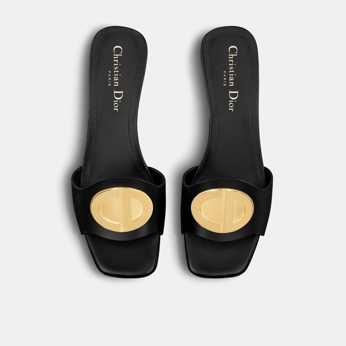 Dior o1bcso1str0225 Heeled Slide in Black Size US 7 / IT 37 - 4 Thumbnail