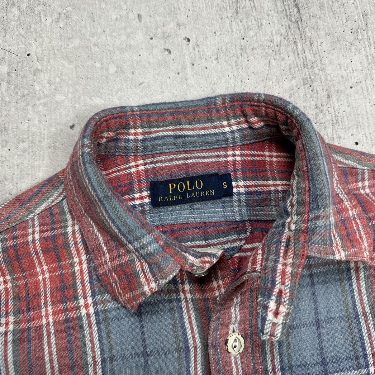 Flannel × Polo Ralph Lauren × Ralph Lauren Polo Ralph Lauren Flannel Button Shirt Multicolor Checkered Size US S / EU 44-46 / 1 - 3 Thumbnail