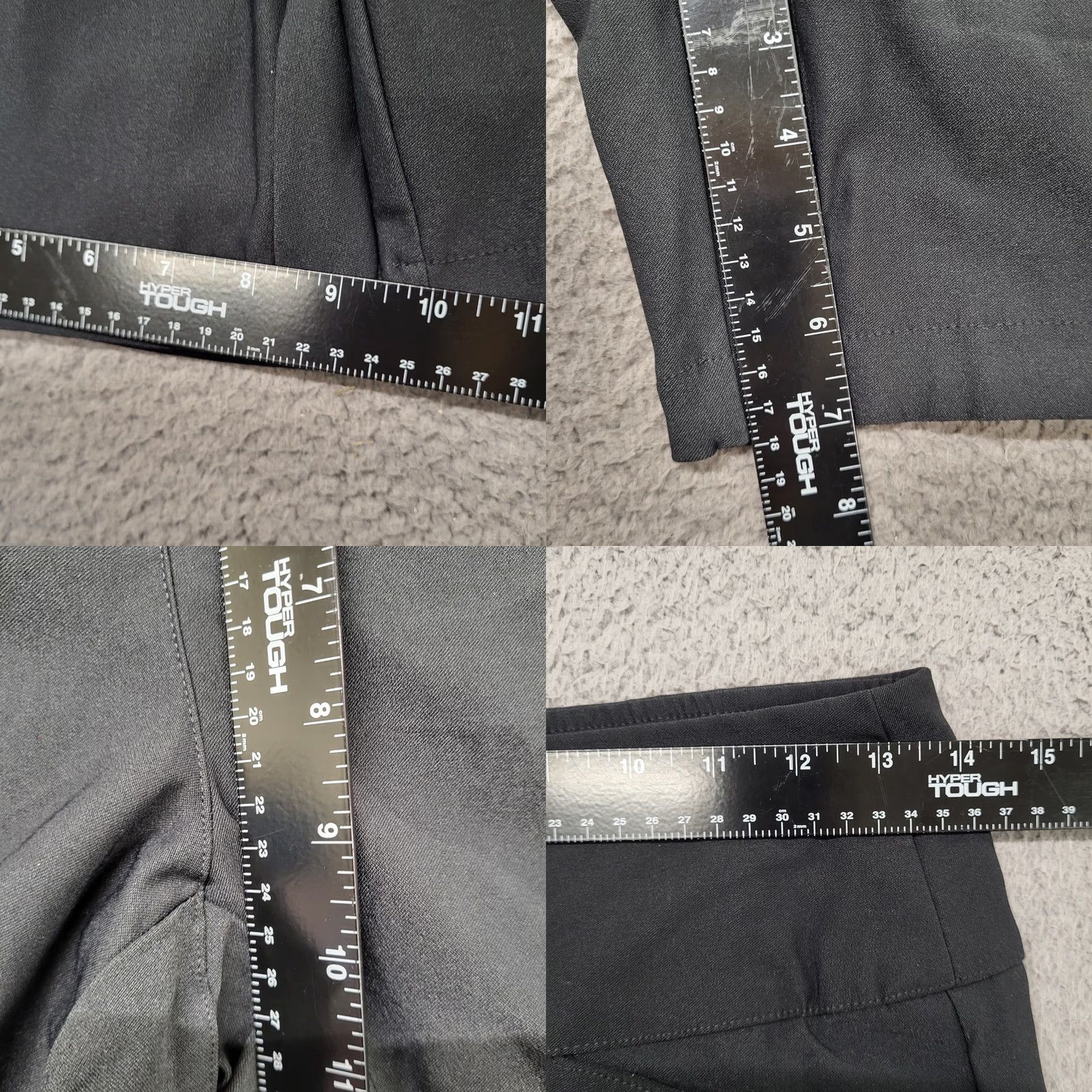 Vintage Lady Hagen Shorts Women's Size Small Classic Black Tummy Control Pull On Golf Size 28" / US 6 / IT 42 - 9 Thumbnail
