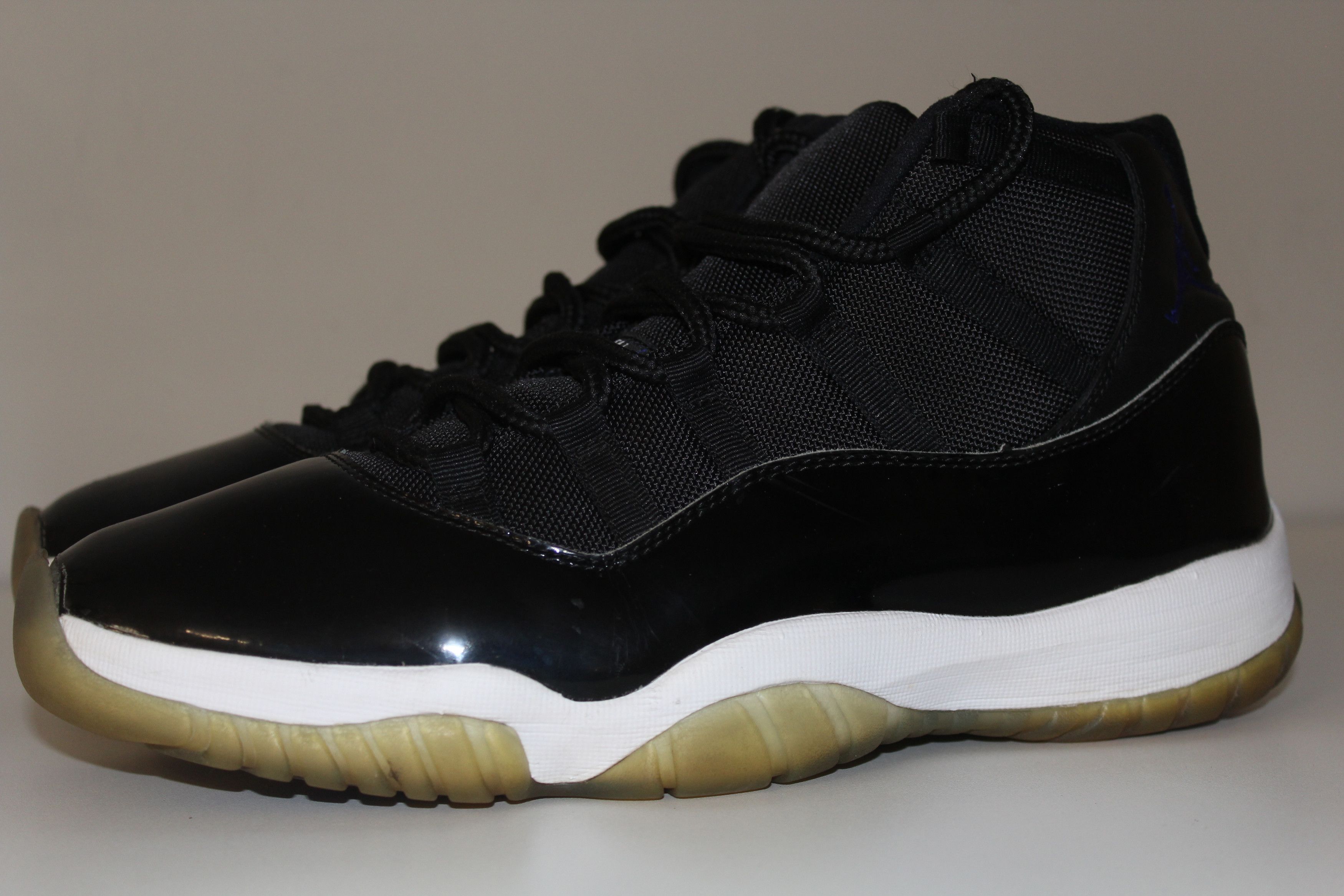 Jordan Brand Nike Air Jordan 11 Retro High Space Jam Black Size 12 *Read* Size US 12 / EU 45 - 1 Thumbnail