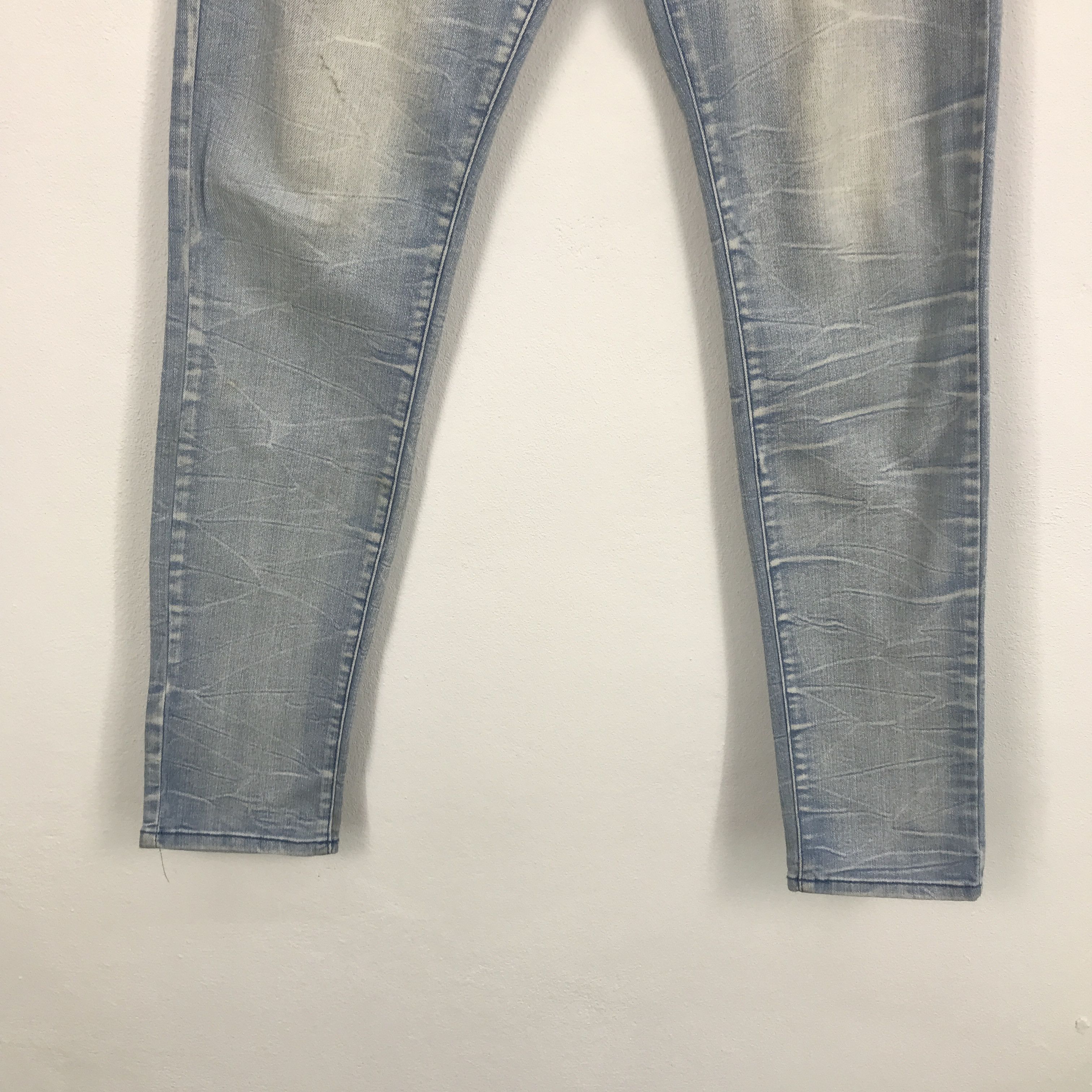 Japanese Brand × semanticdesign Japan🔥semantic design skinny design light denim jeans Size US 30 / EU 46 - 4 Thumbnail