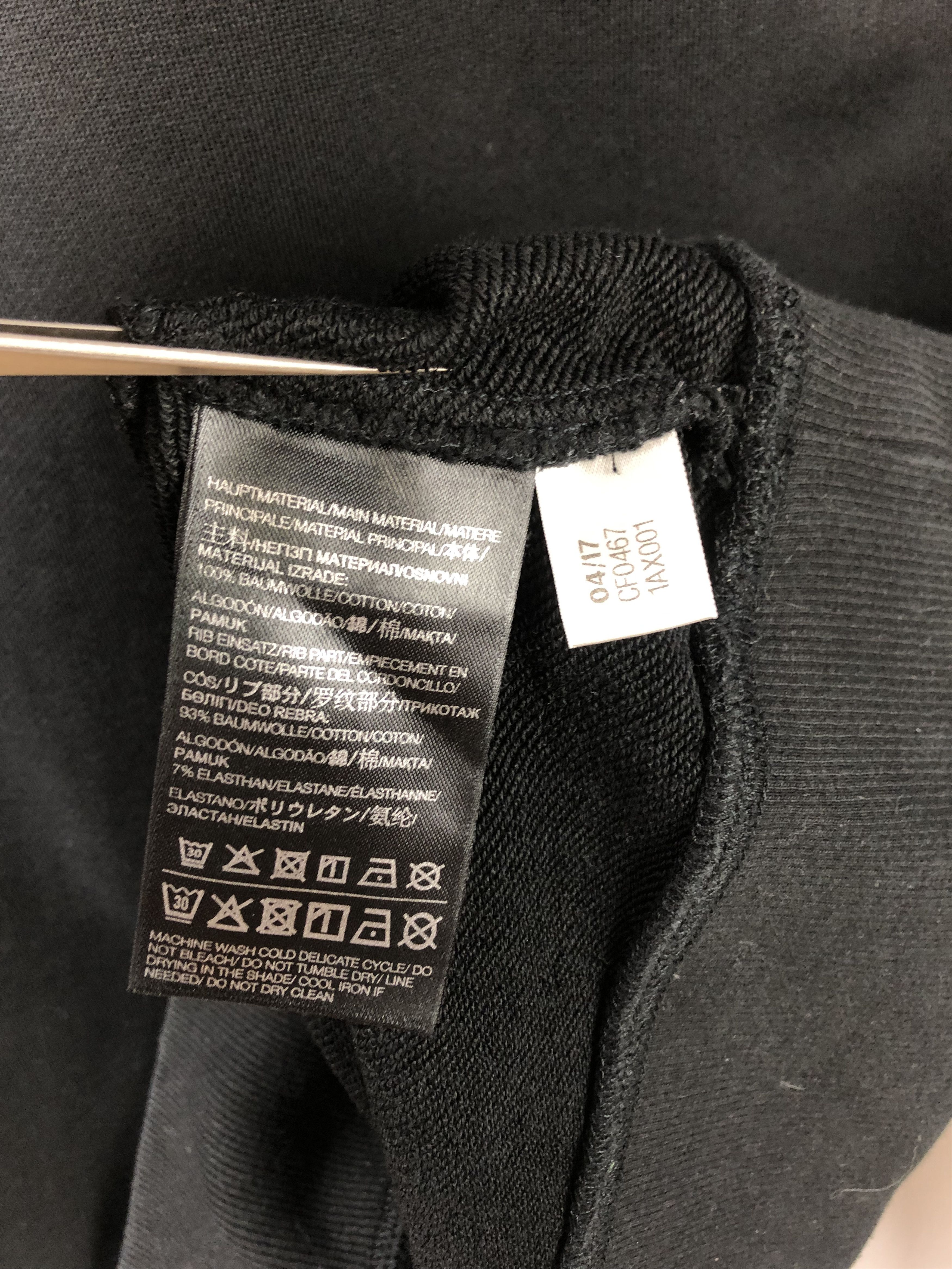 Adidas × Yohji Yamamoto Y-3 Adidas YOHJI YAMAMOTO Men's Black Hoodie Classic Jacket Size US L / EU 52-54 / 3 - 9 Thumbnail