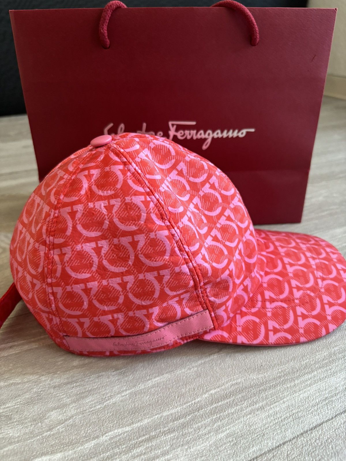 Salvatore Ferragamo Salvatore Ferragamo Ganinci Baseballcap Size ONE SIZE - 2 Thumbnail