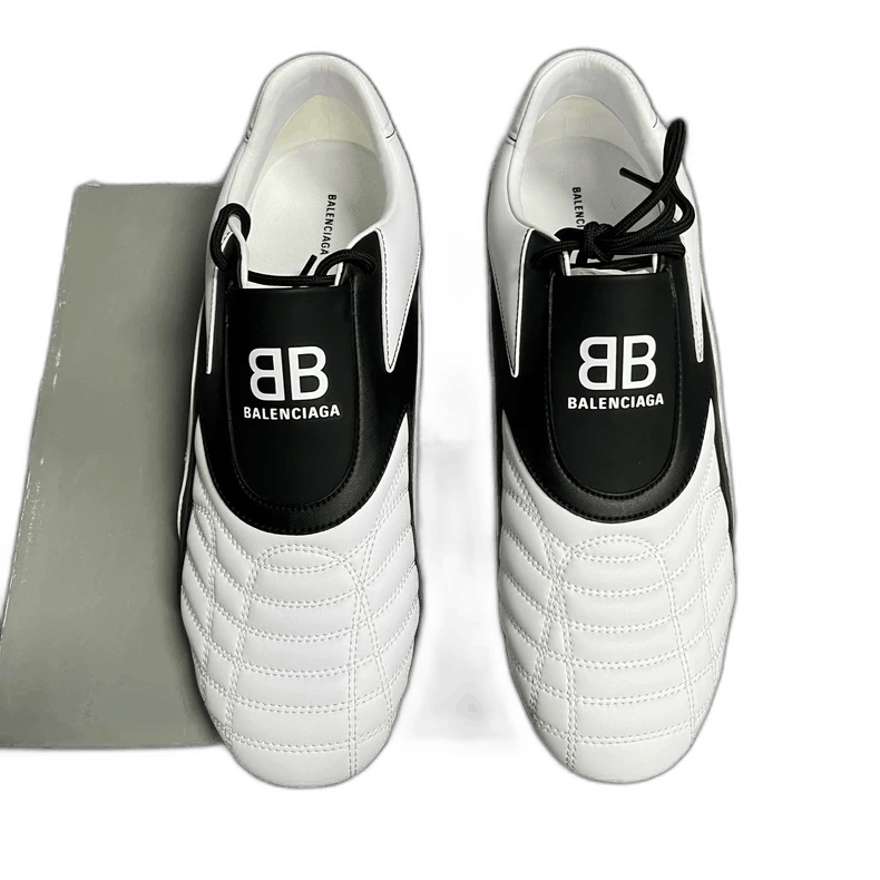 Balenciaga Balenciaga's latest white leather stylish low-cut sports ca Size US 9.5 / EU 42-43 - 1 Thumbnail