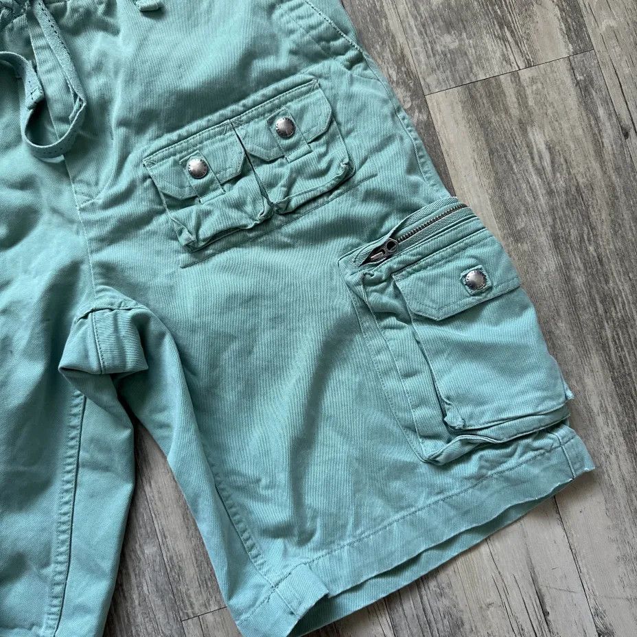 Polo Ralph Lauren Vintage Polo Ralph Lauren Military Cargo Shorts Pistachio Size US 32 / EU 48 - 3 Thumbnail