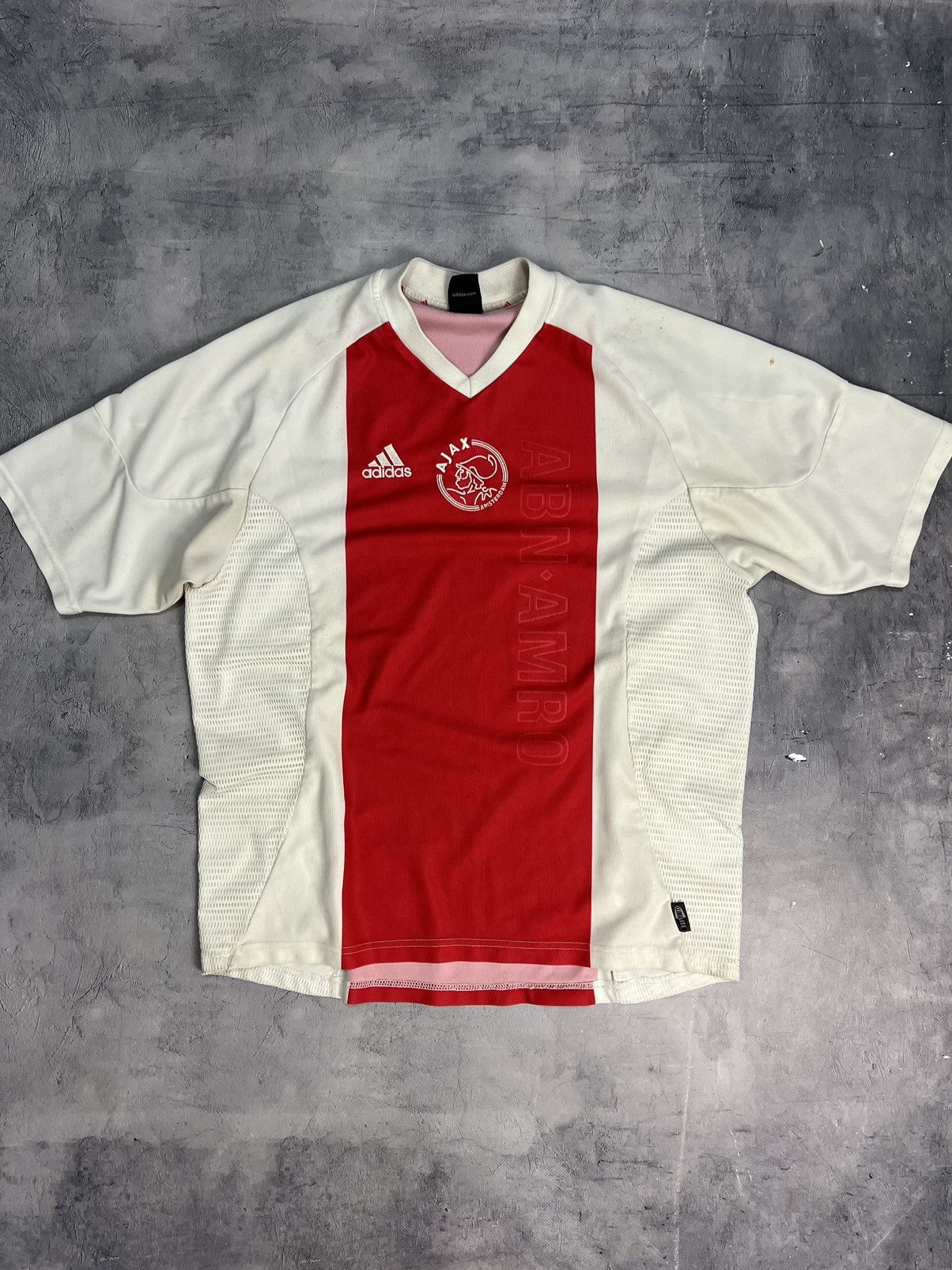 Adidas × Vintage Vintage Adidas Ajax Amsterdam 2002-03 Soccer Jersey Size US L / EU 52-54 / 3 - 1 Thumbnail