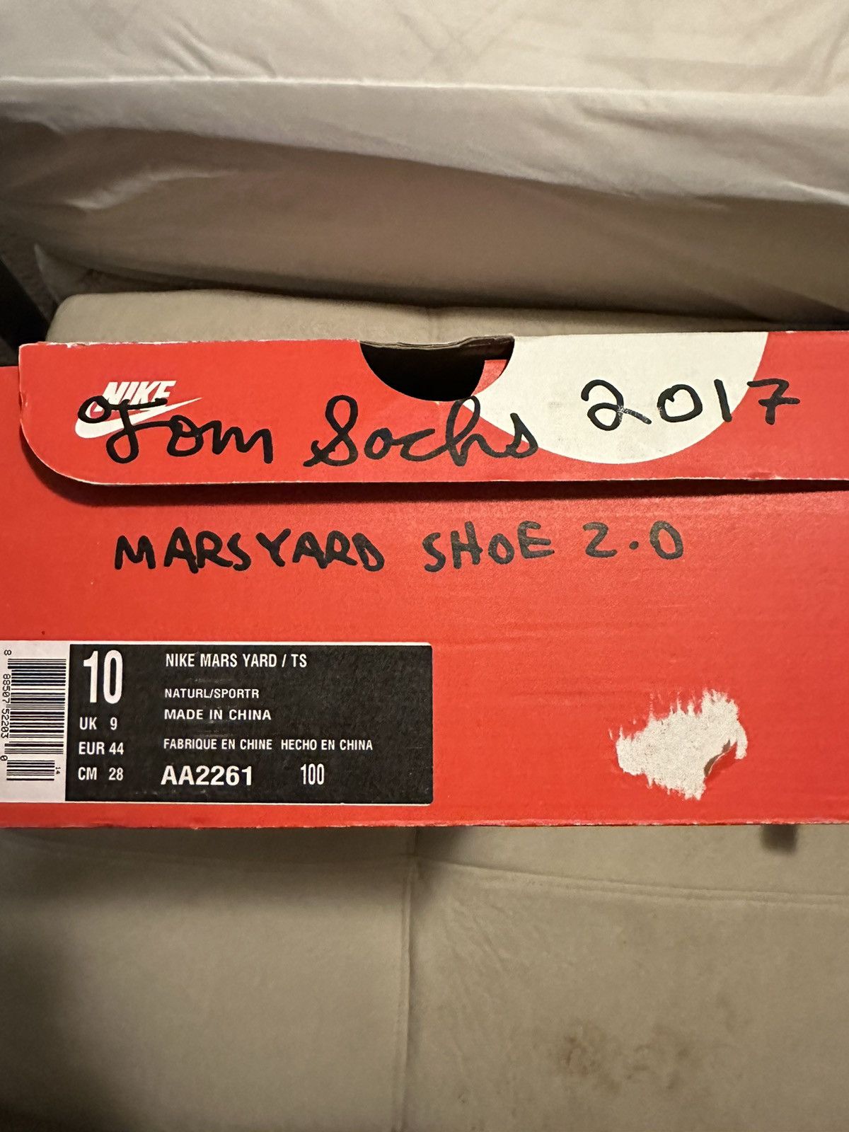Nike × Tom Sachs Nikecraft x Tom Sachs Mars Yard 2.0 Size US 10 / EU 43 - 11 Thumbnail