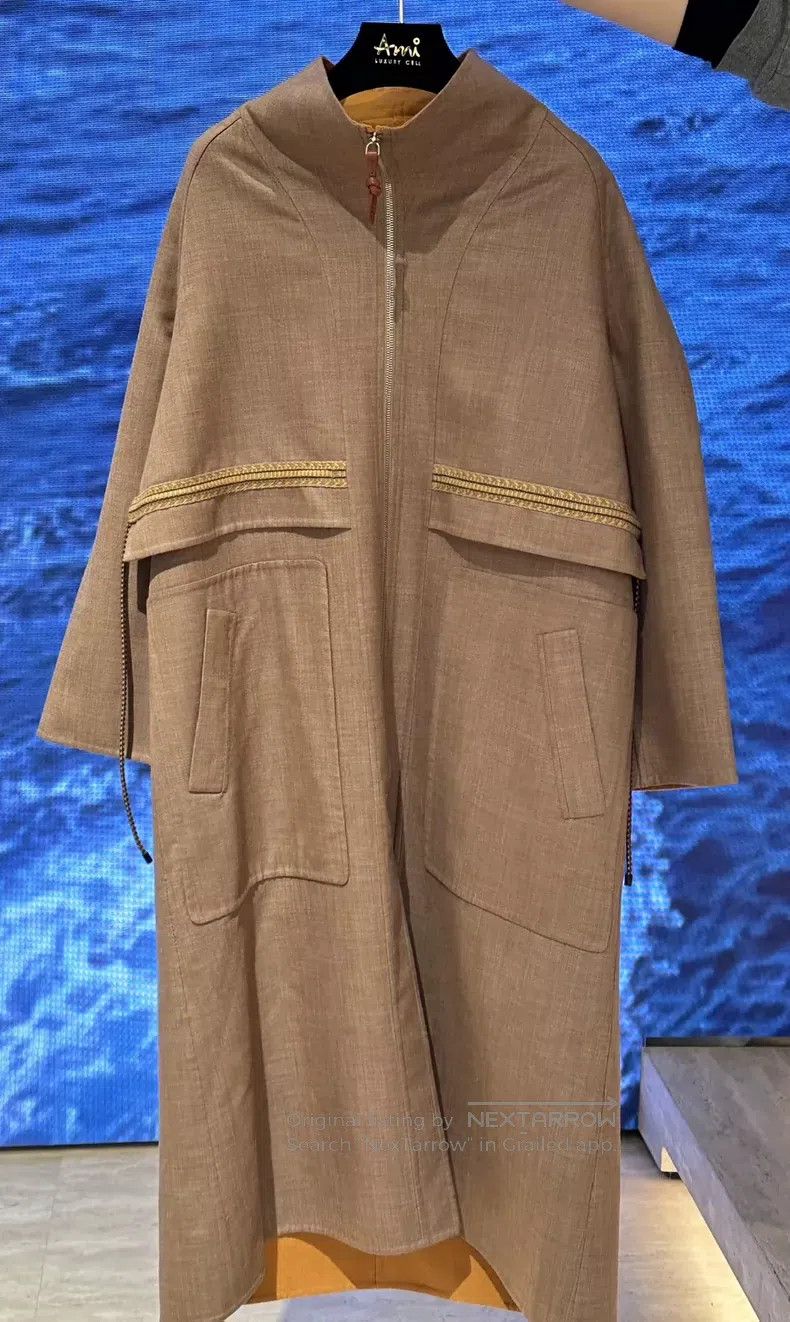 Hermes Hermes Cashmere Coat Size XXS / US 00 / IT 34 - 1 Thumbnail
