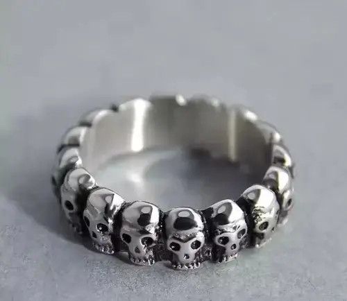 Japanese Brand × Vintage Skull ring Size ONE SIZE - 1 Thumbnail