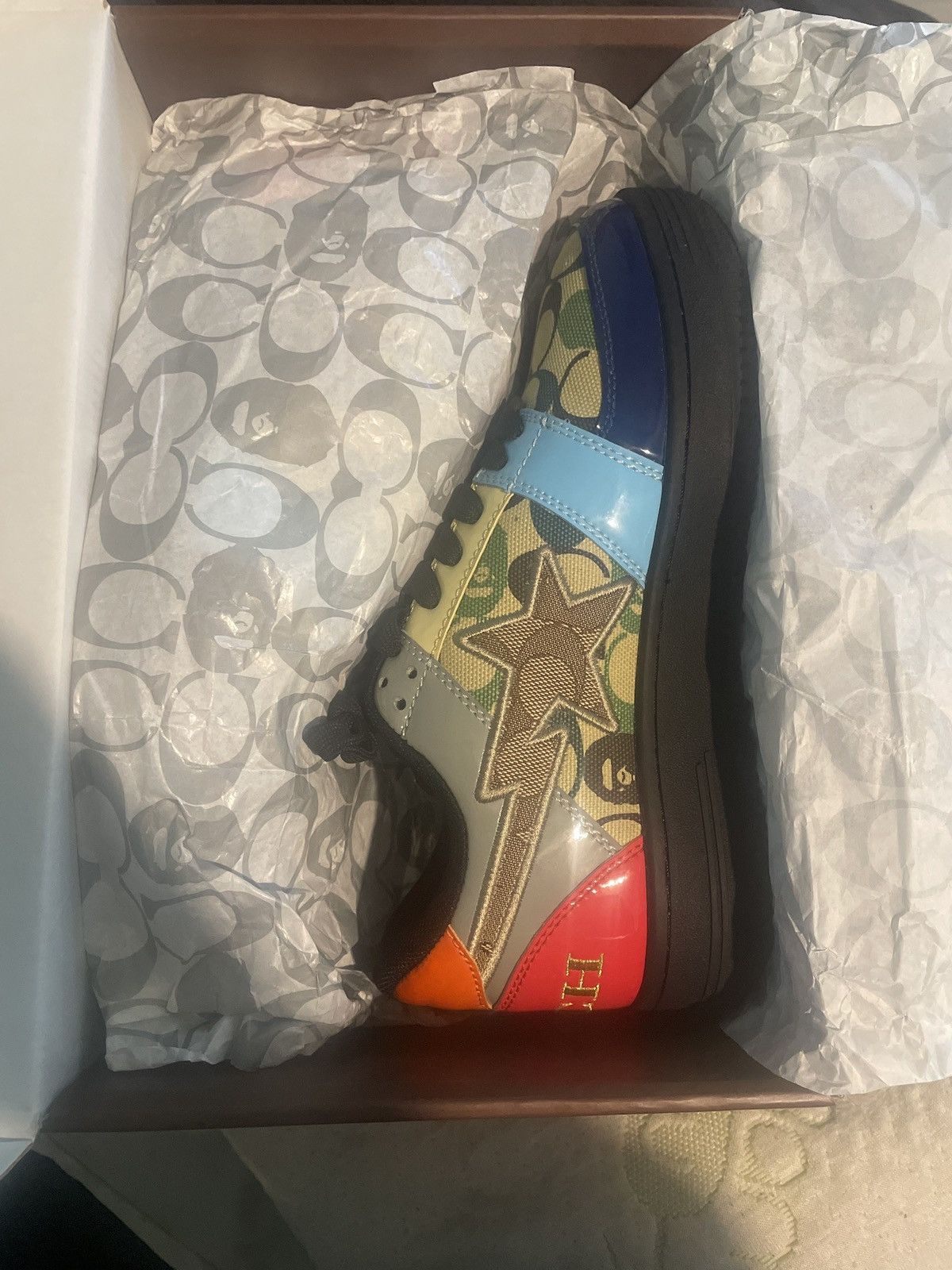 Bape BAPE x COACH BAPESTA Size US 7 / EU 40 - 2 Thumbnail