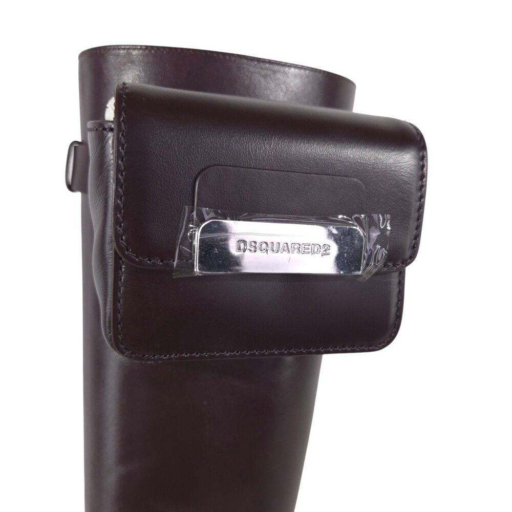 Dsquared2 Dsquared2 Multi Buckle Lug Sole Tall Boots US 5.5 IT 35.5 W Size US 5.5 / IT 35.5 - 4 Thumbnail