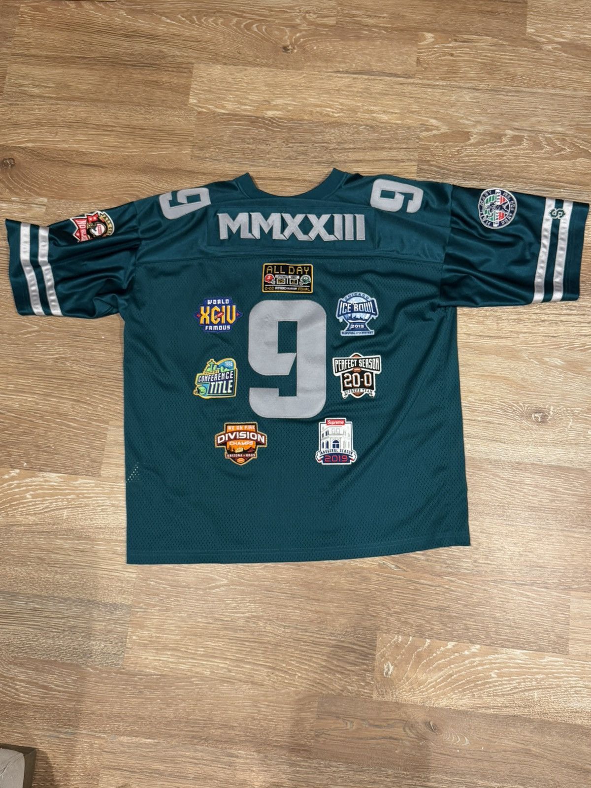Supreme Supreme sudden death football jersey | Grailed