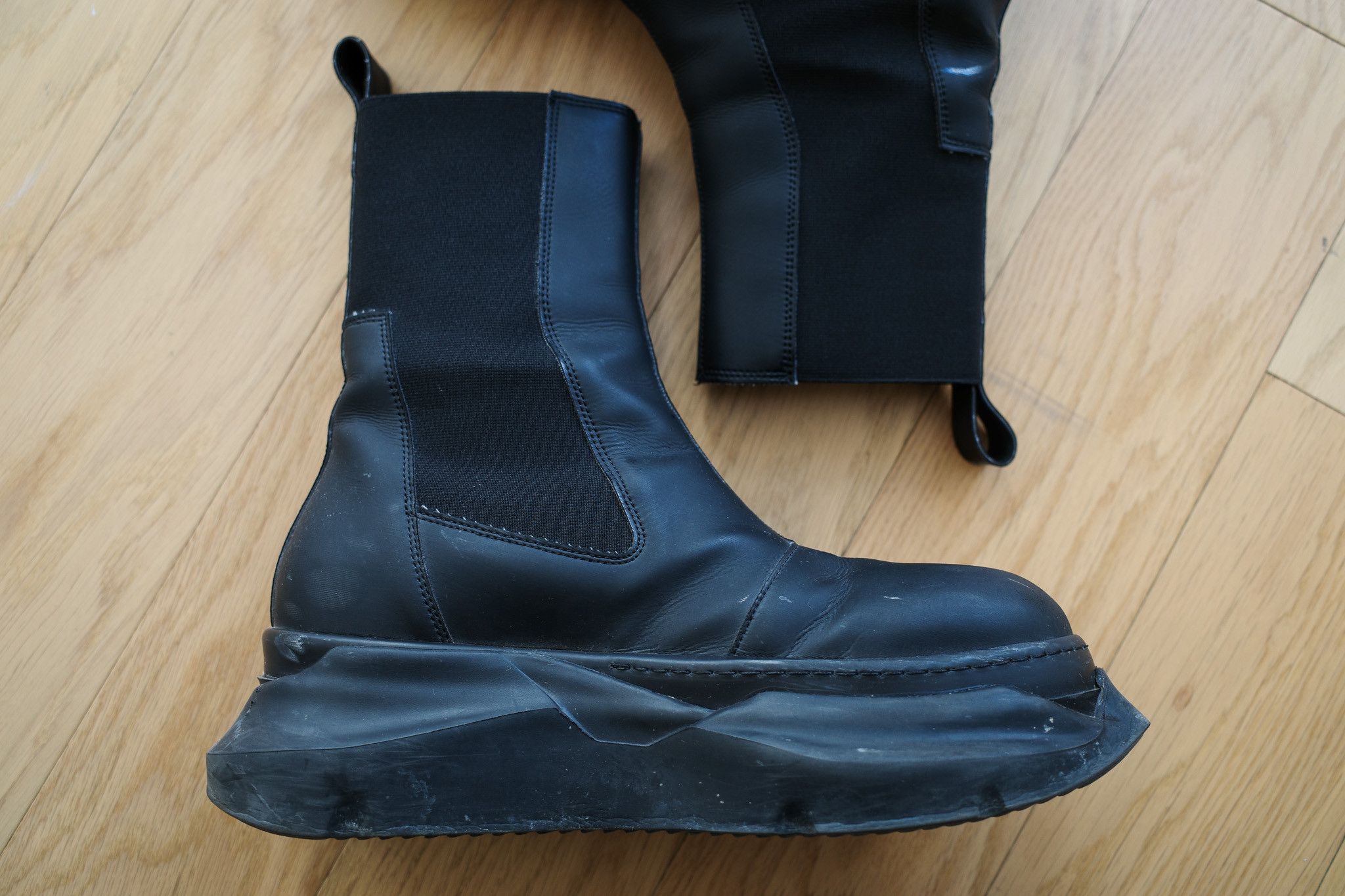Rick Owens Abstract Beetle Boots Size US 9 / EU 42 - 4 Thumbnail