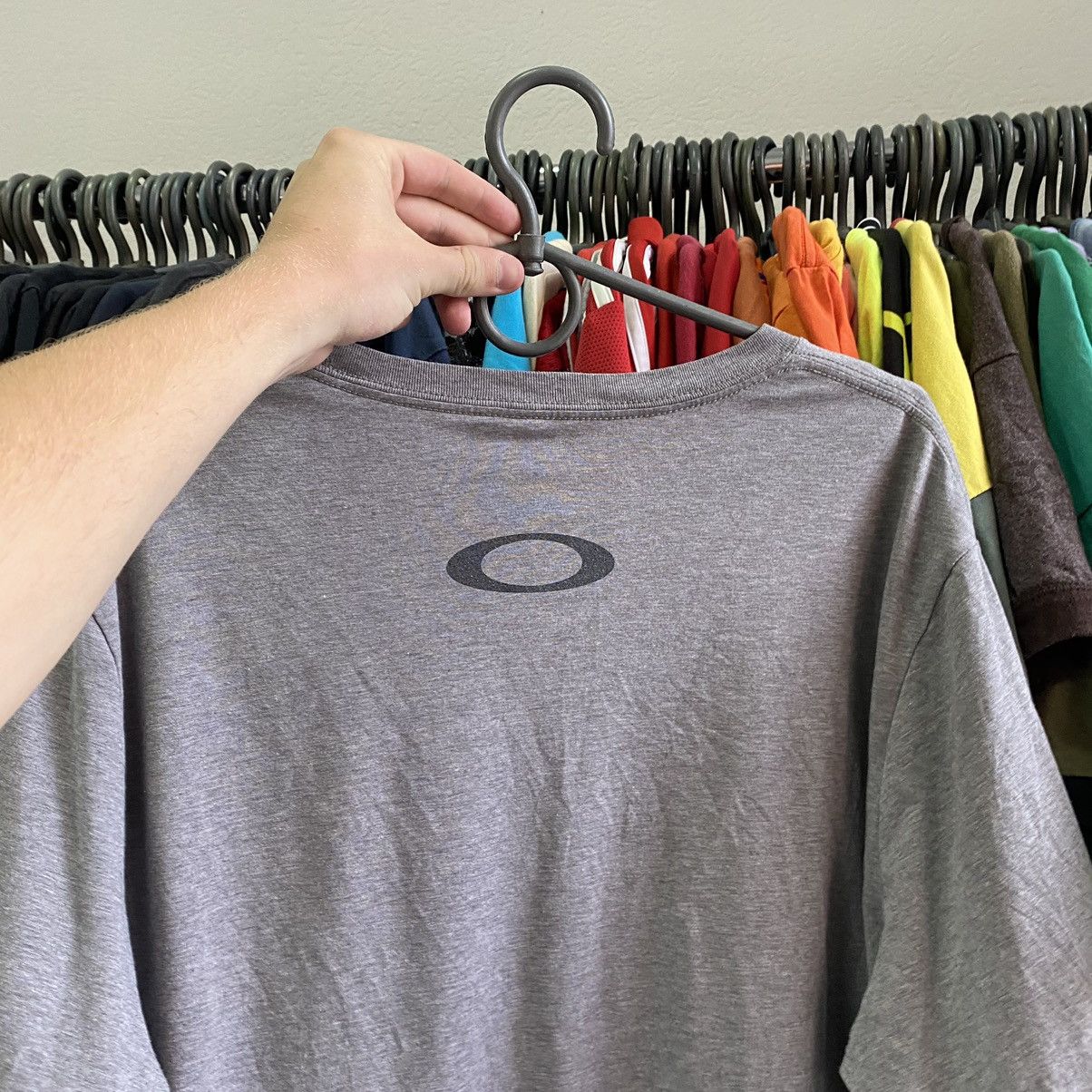 Oakley Vintage Oakley Softwear Outdoor American flag logo tee Size US L / EU 52-54 / 3 - 2 Thumbnail